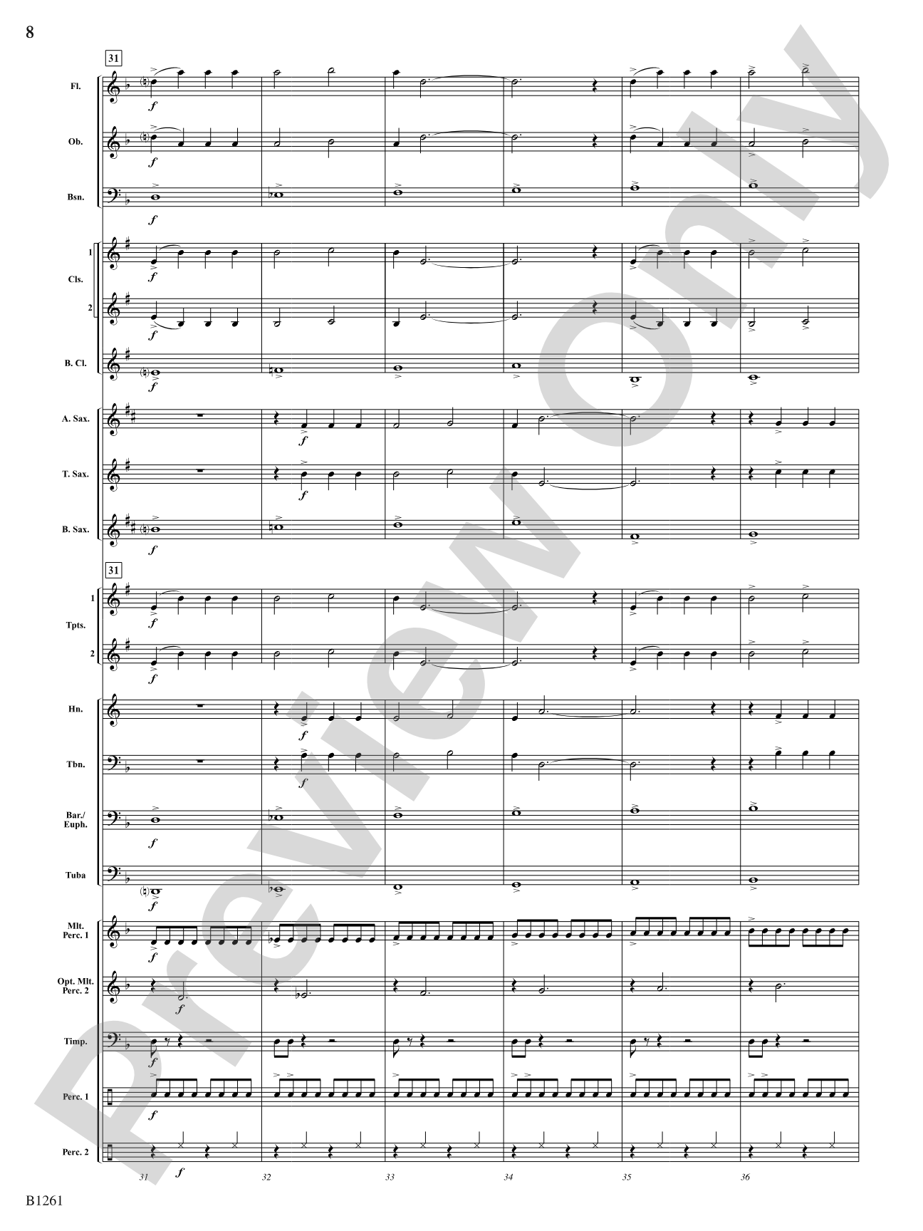 The Lightning Spirit: Score