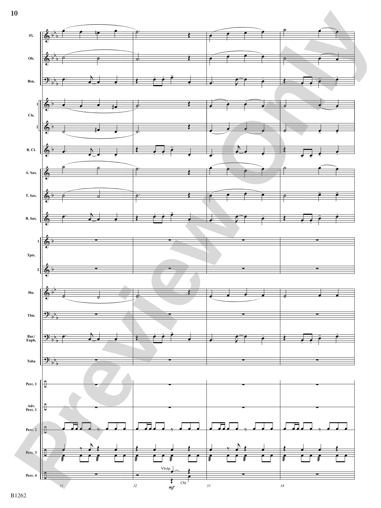 Funtango: Concert Band Conductor Score & Parts