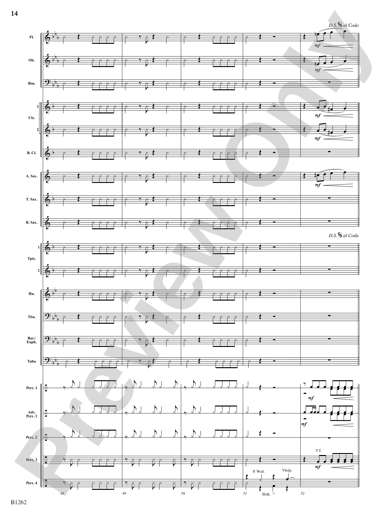 Funtango: Concert Band Conductor Score & Parts