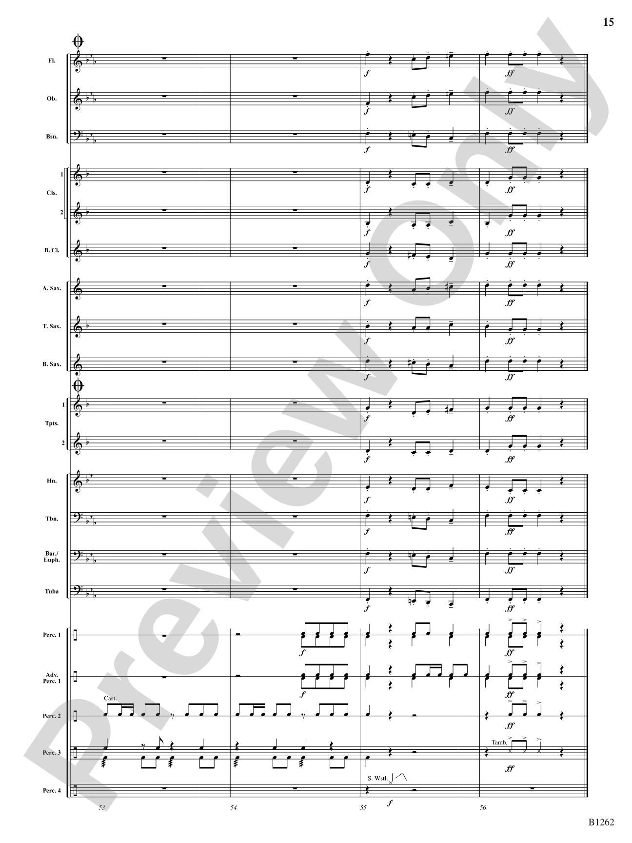 Funtango: Concert Band Conductor Score & Parts