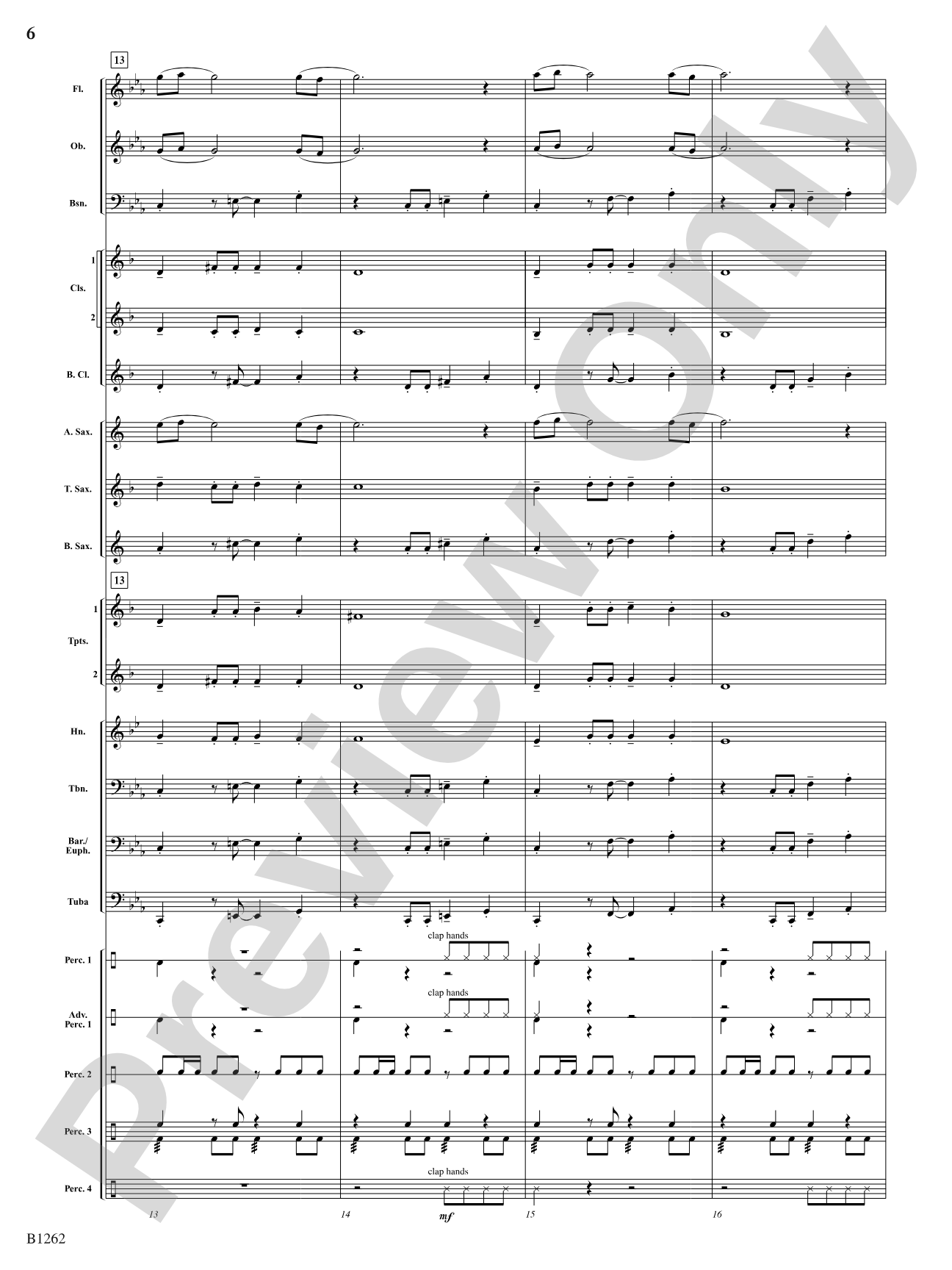 Funtango: Concert Band Conductor Score & Parts