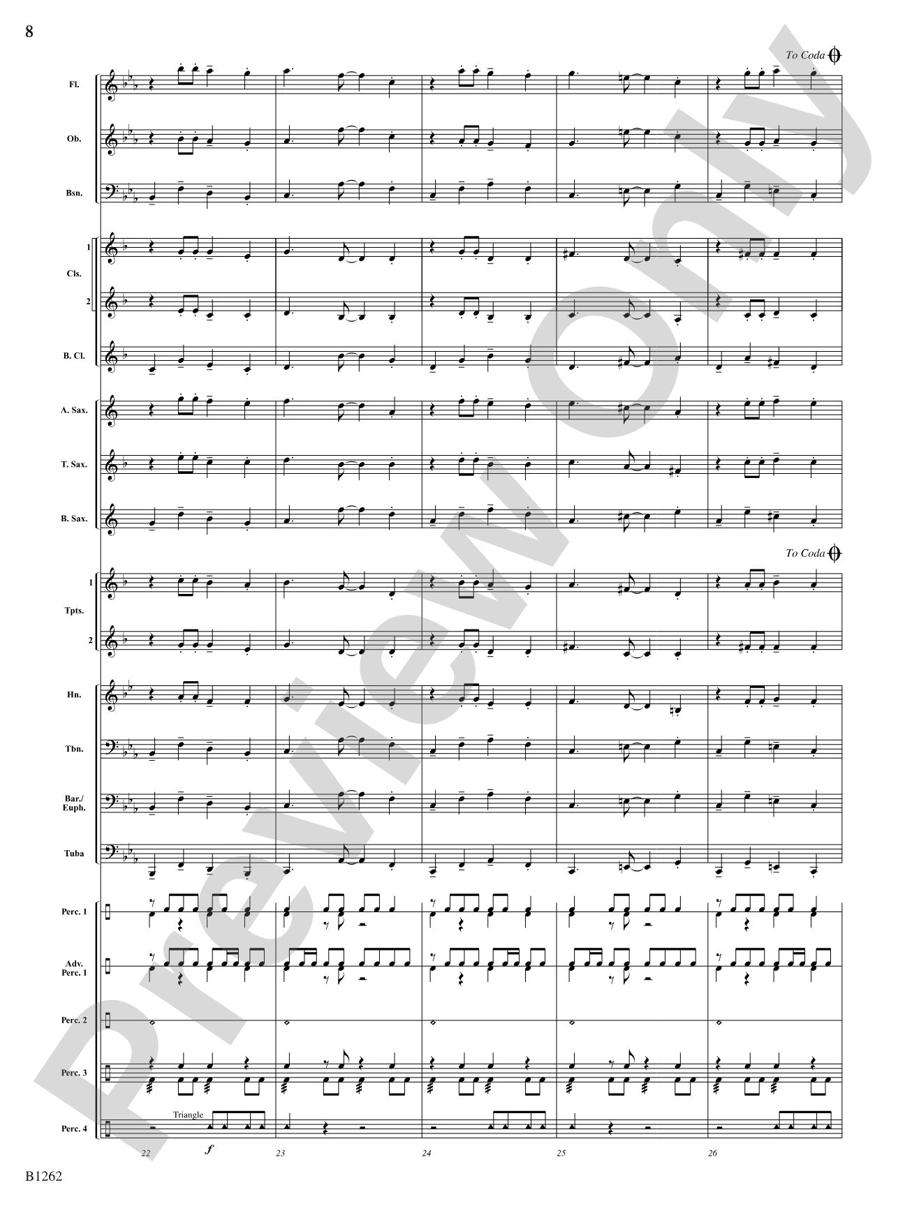 Funtango: Concert Band Conductor Score & Parts