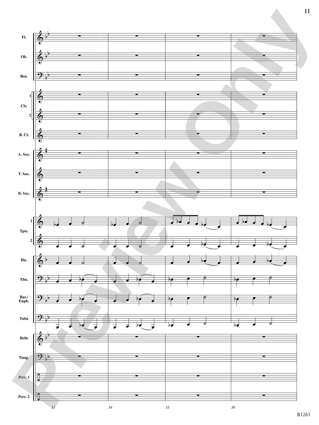 Family Fugue: Concert Band Conductor Score & Parts