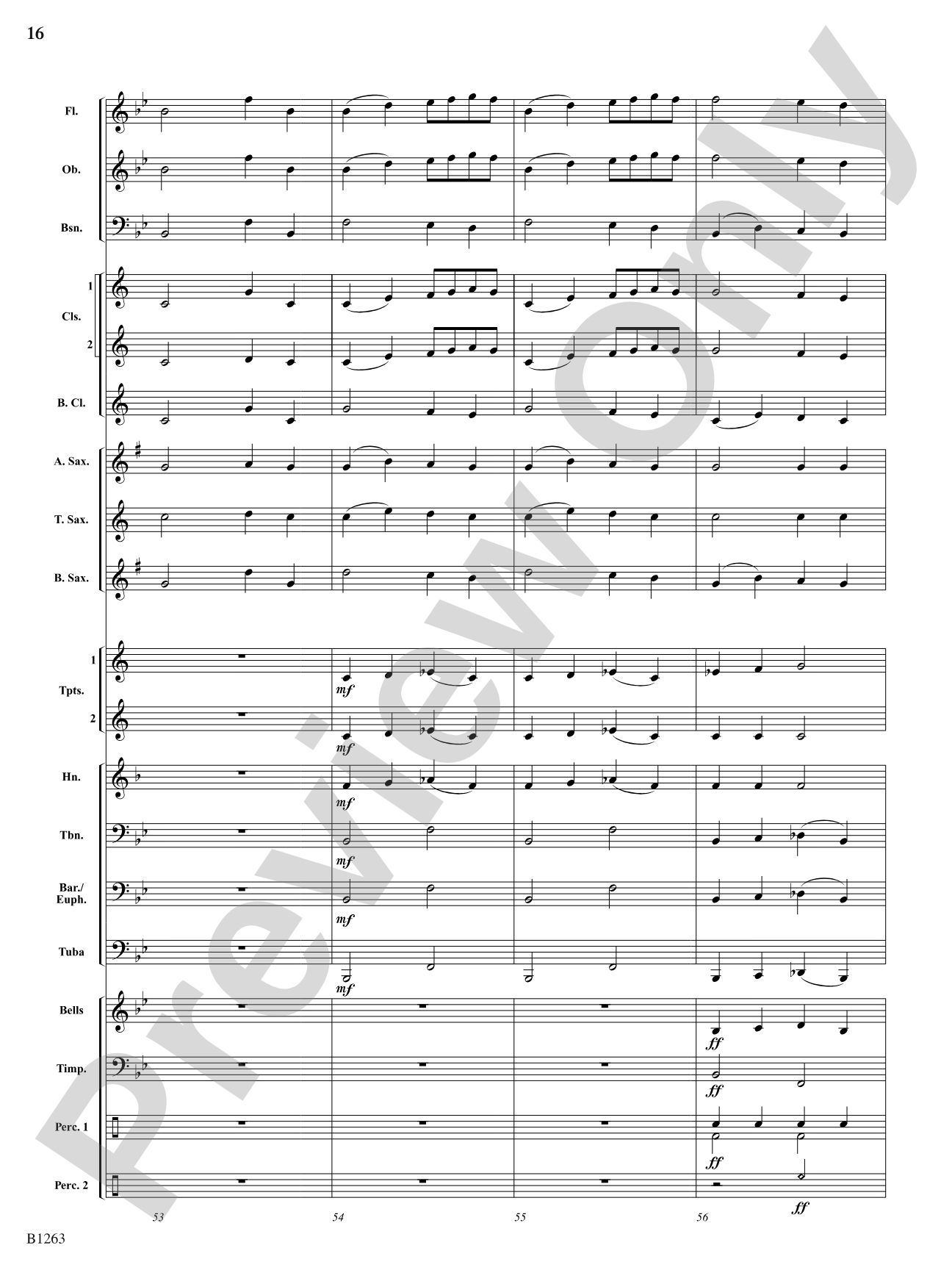 Family Fugue: Concert Band Conductor Score & Parts
