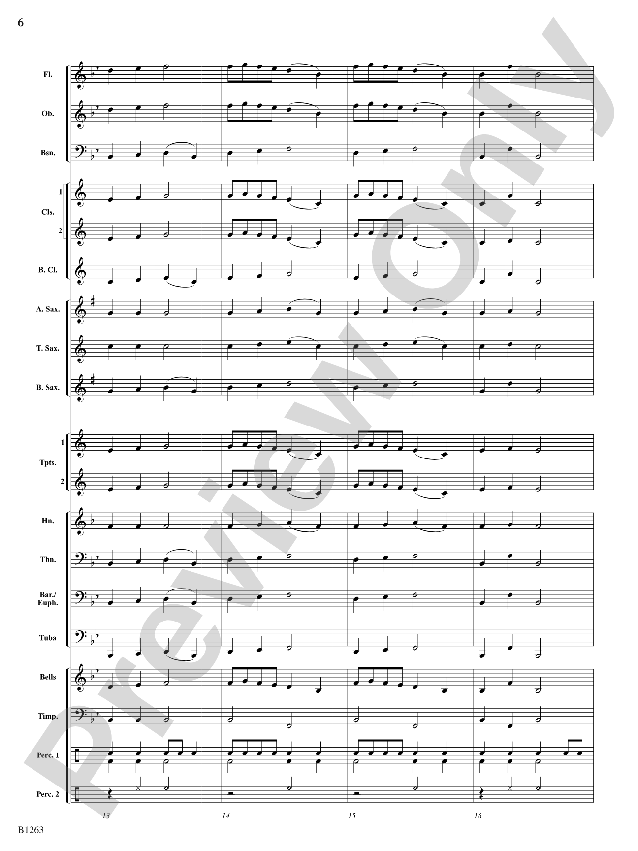 Family Fugue: Concert Band Conductor Score & Parts
