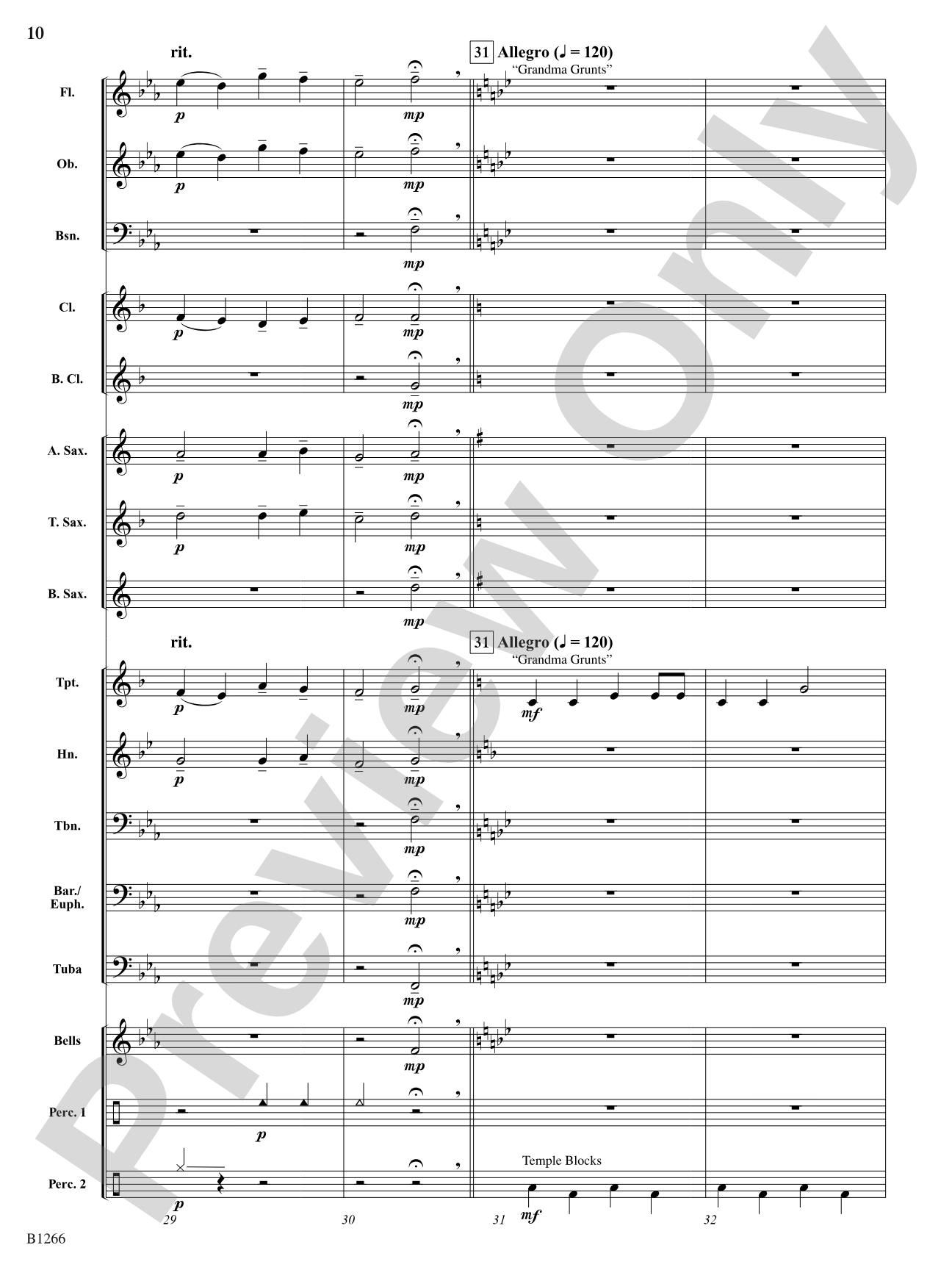 American Folk Song Portrait: Concert Band Conductor Score & Parts