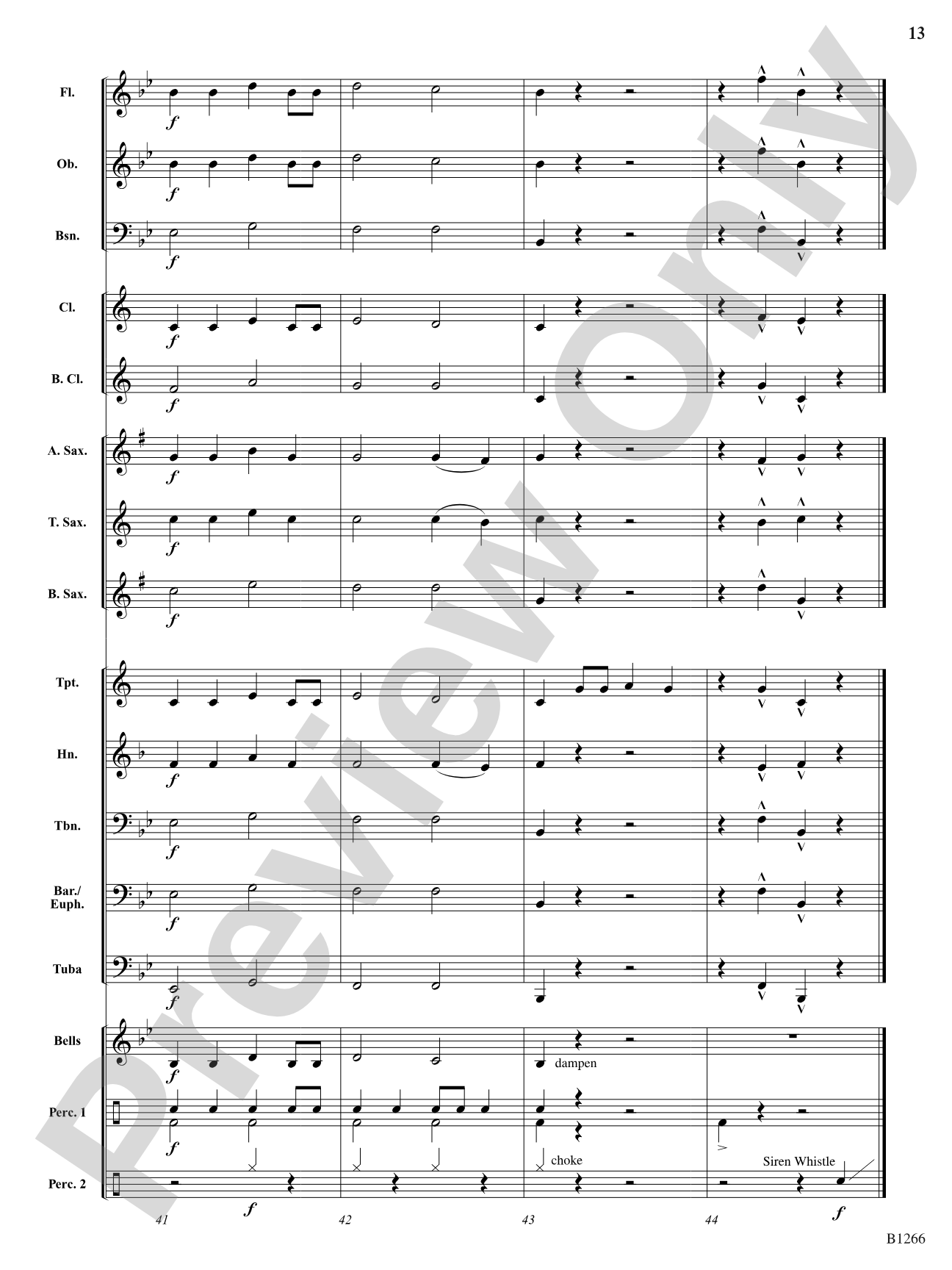 American Folk Song Portrait: Concert Band Conductor Score & Parts