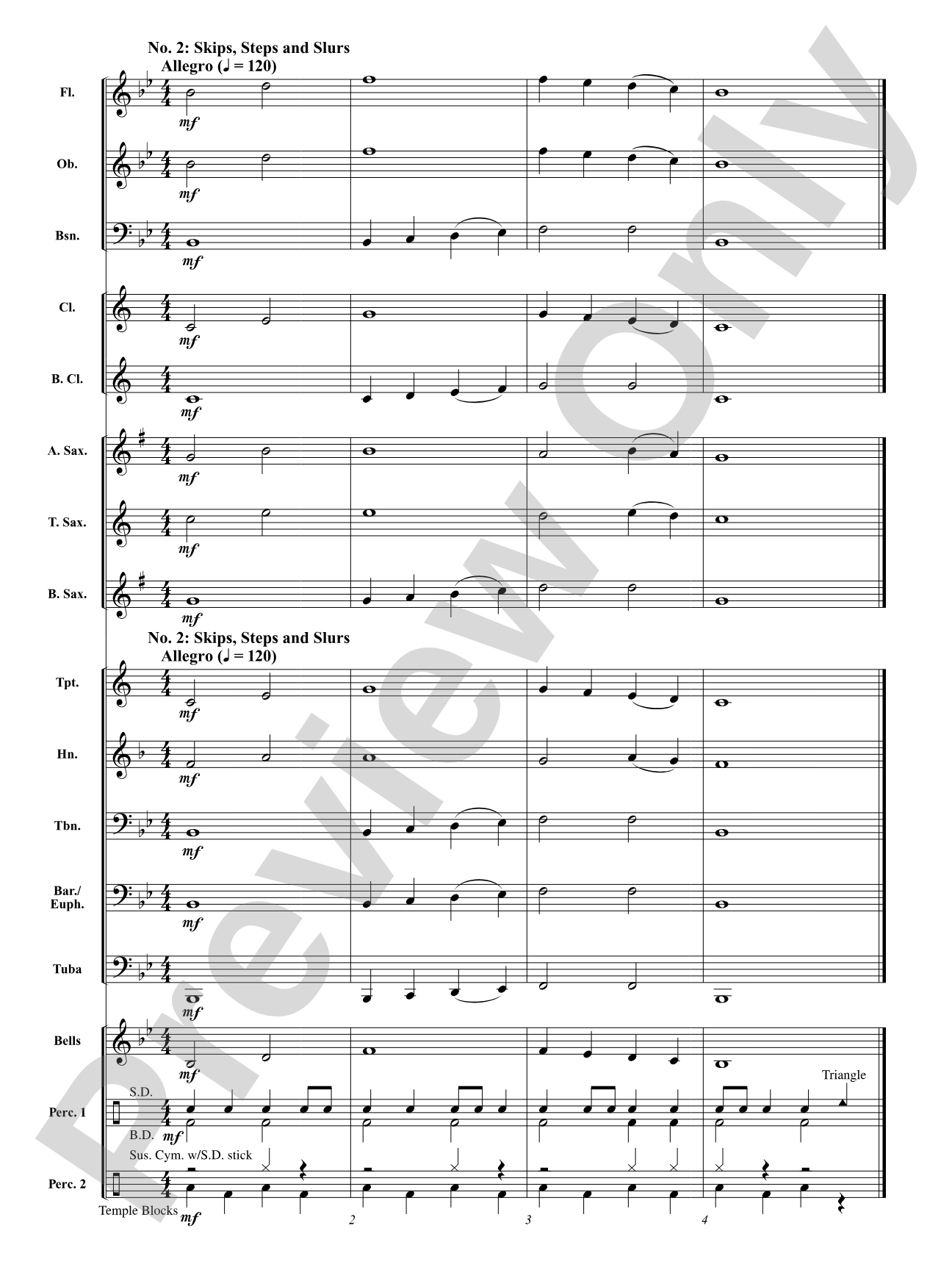 American Folk Song Portrait: Concert Band Conductor Score & Parts