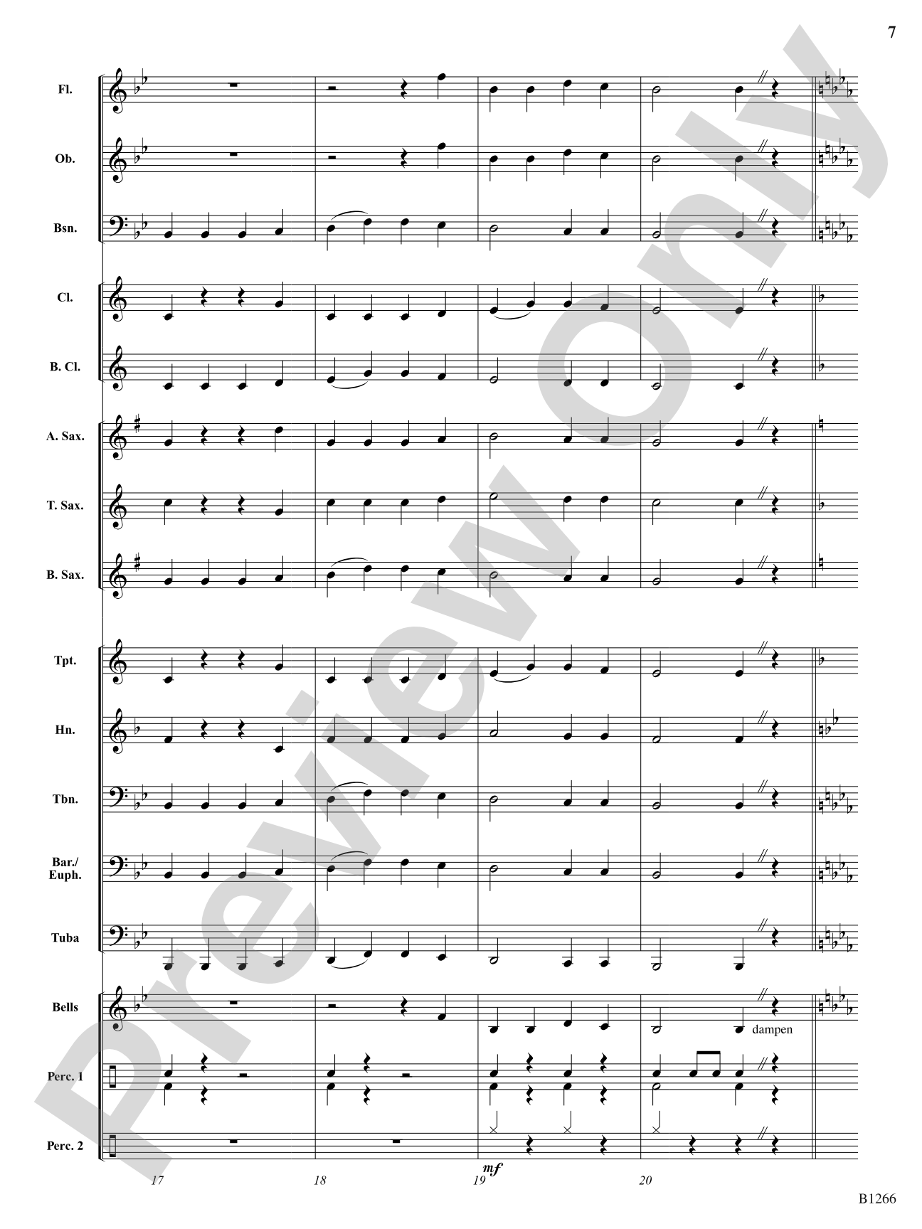 American Folk Song Portrait: Concert Band Conductor Score & Parts