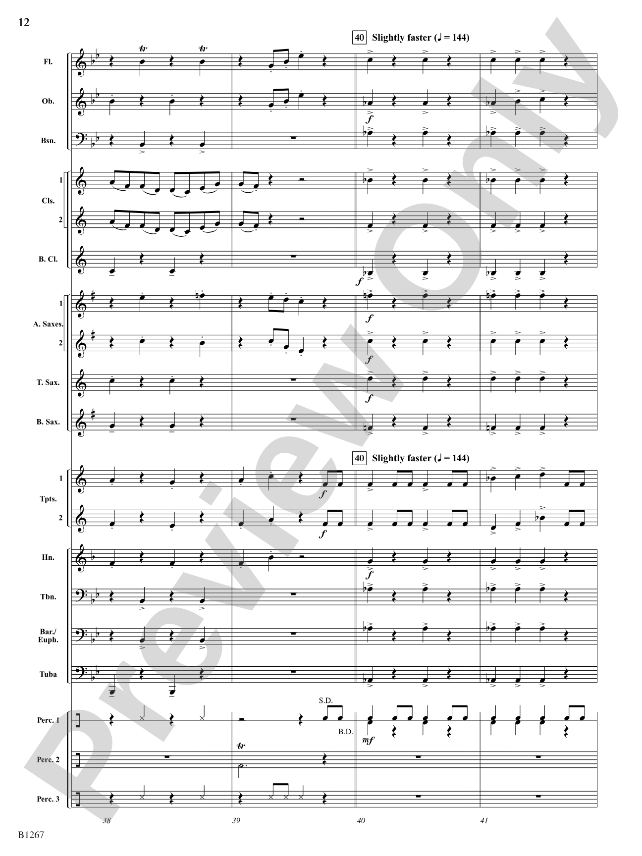 Kitchen Can Can (A Cooked-Up Concoction of Classics): Score