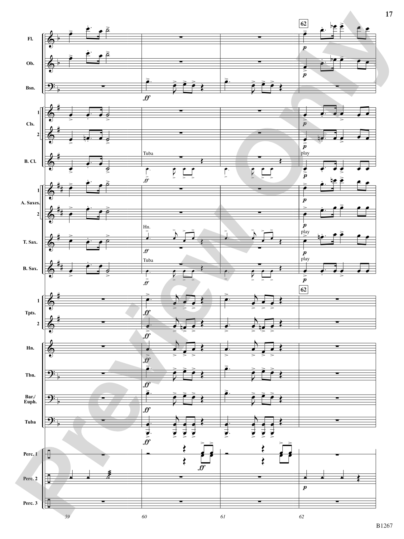 Kitchen Can Can (A Cooked-Up Concoction of Classics): Score