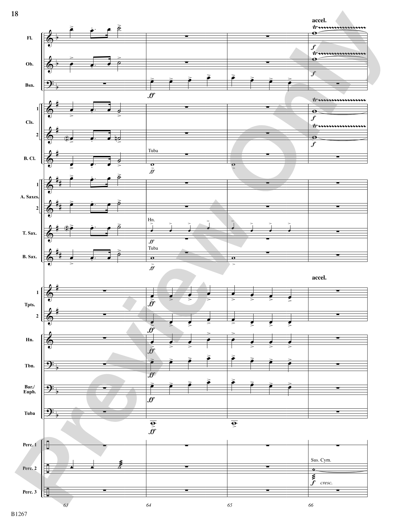 Kitchen Can Can (A Cooked-Up Concoction of Classics): Score