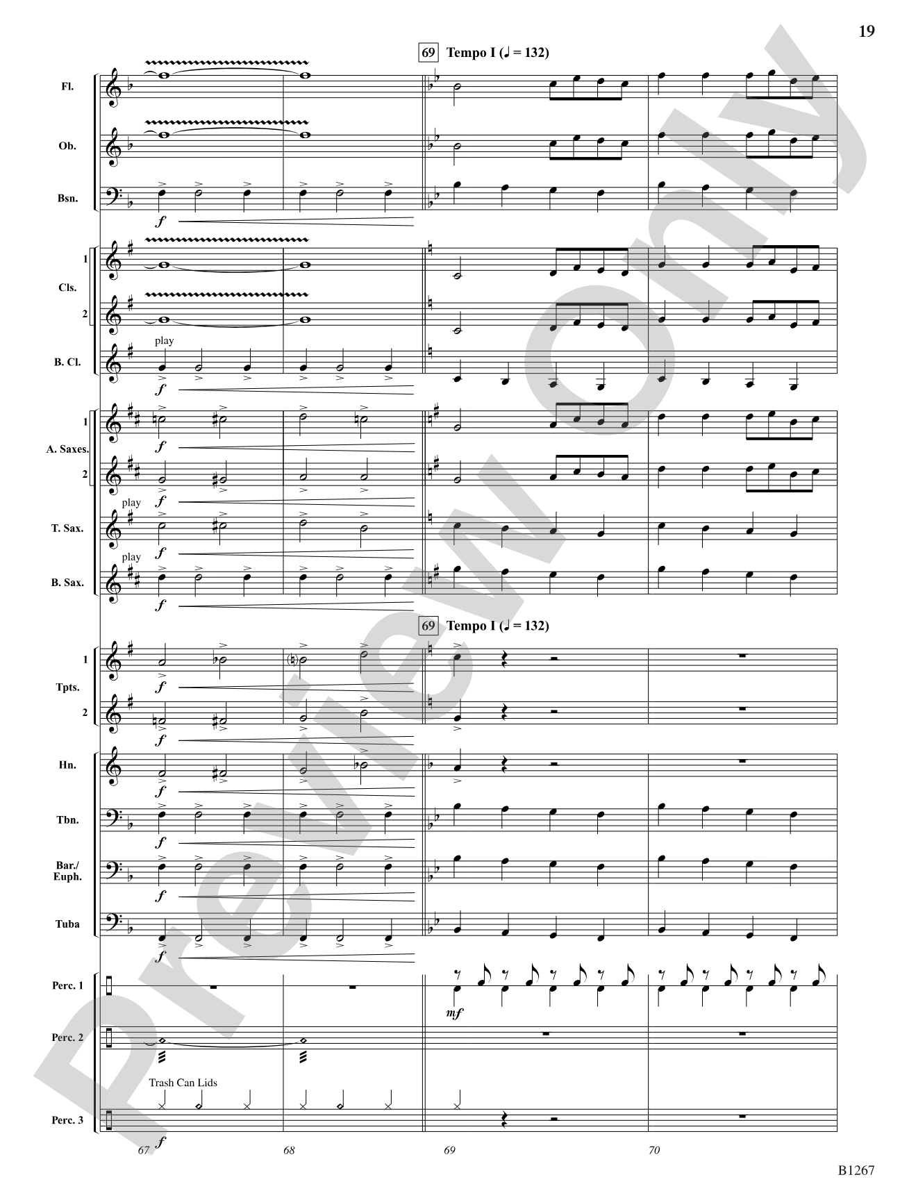 Kitchen Can Can (A Cooked-Up Concoction of Classics): Score