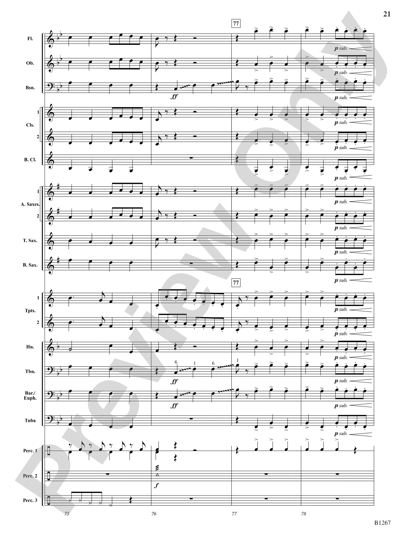 Kitchen Can Can (A Cooked-Up Concoction of Classics): Score