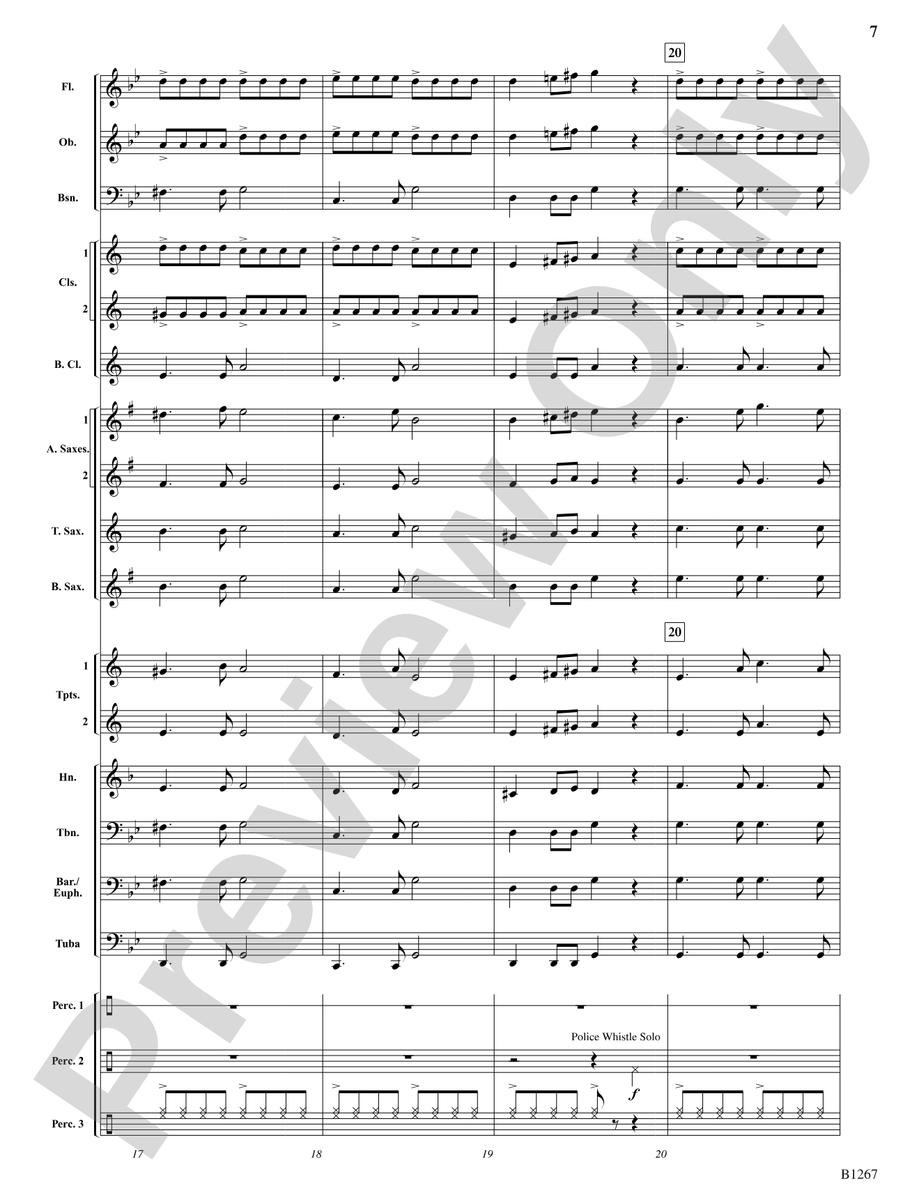 Kitchen Can Can (A Cooked-Up Concoction of Classics): Score