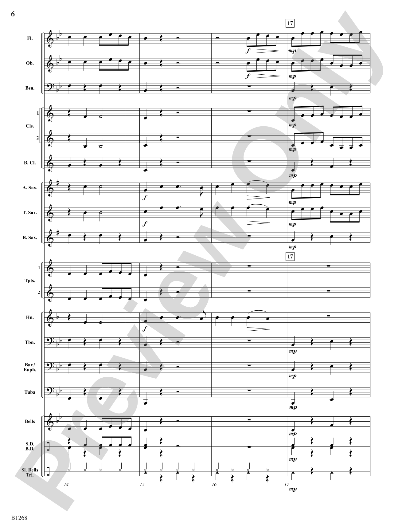 Can Santa Can Can?: Concert Band Conductor Score & Parts
