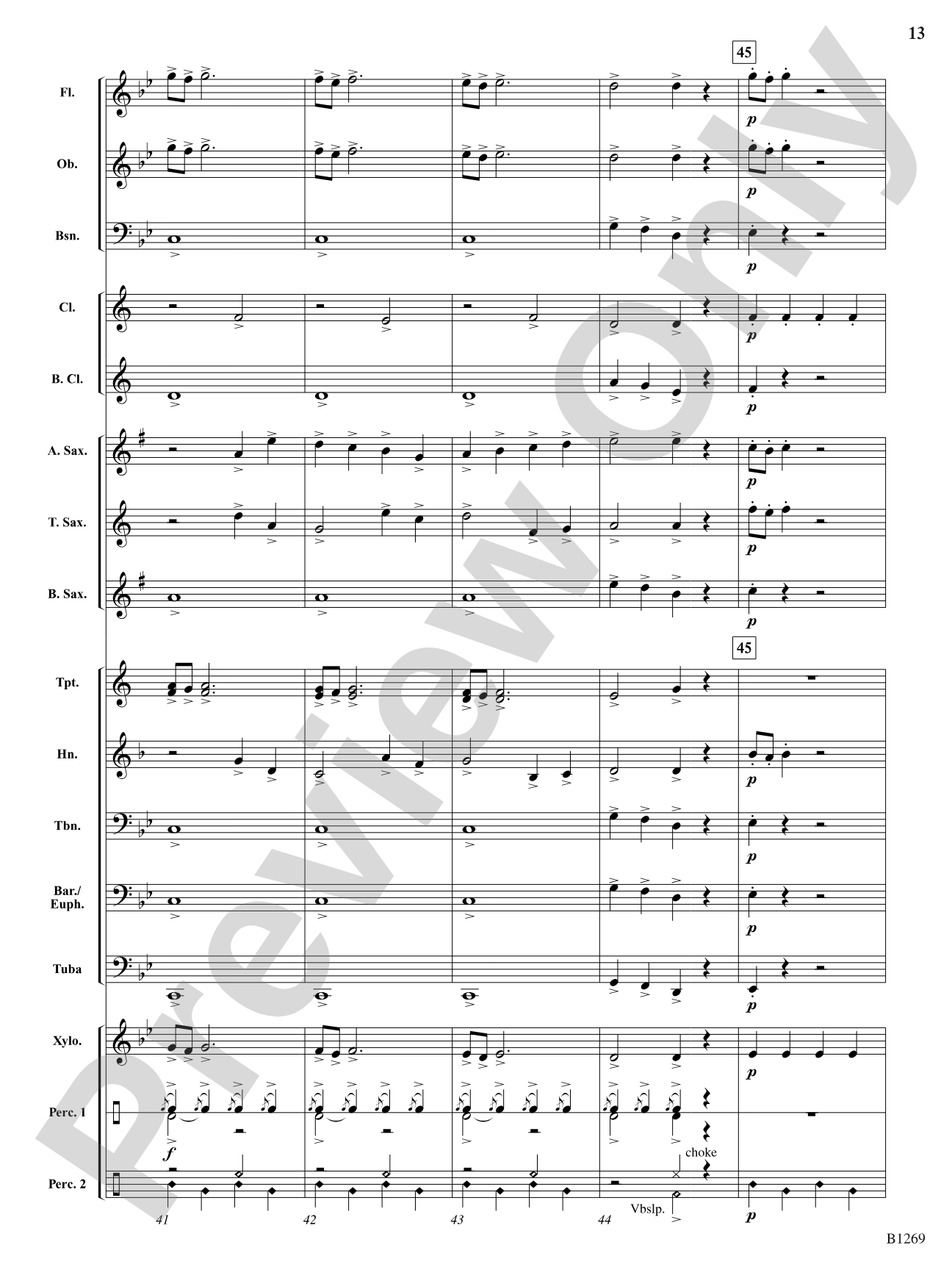 Midnight Mission (From Midnight Suite): Concert Band Conductor Score & Parts