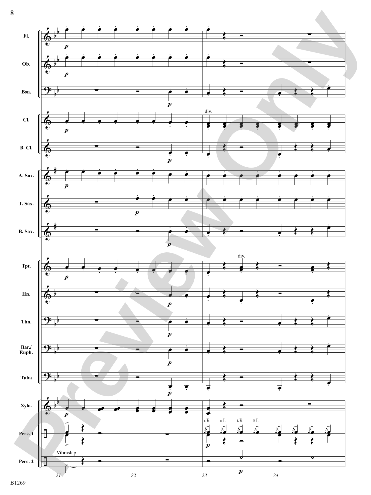 Midnight Mission (From Midnight Suite): Concert Band Conductor Score & Parts