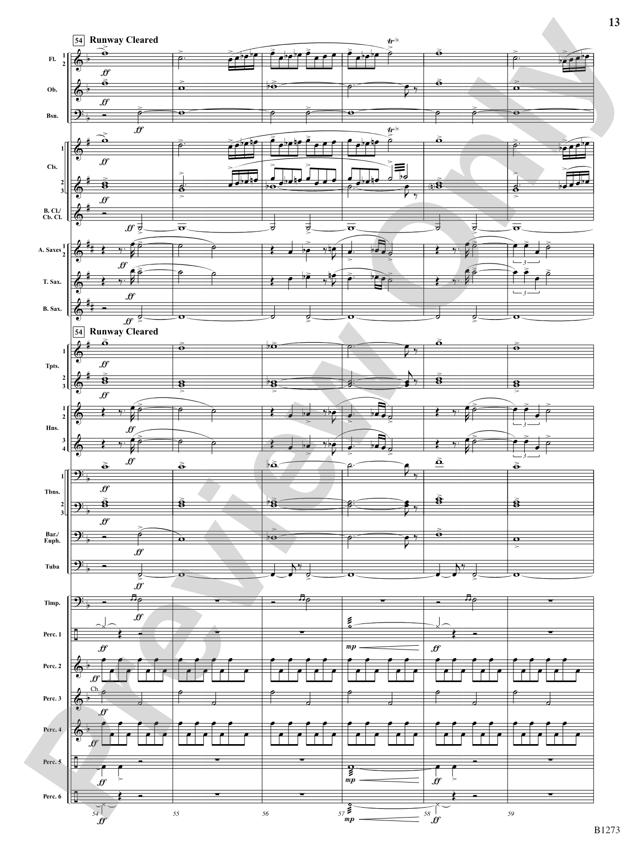 New Dawn: Concert Band Conductor Score & Parts