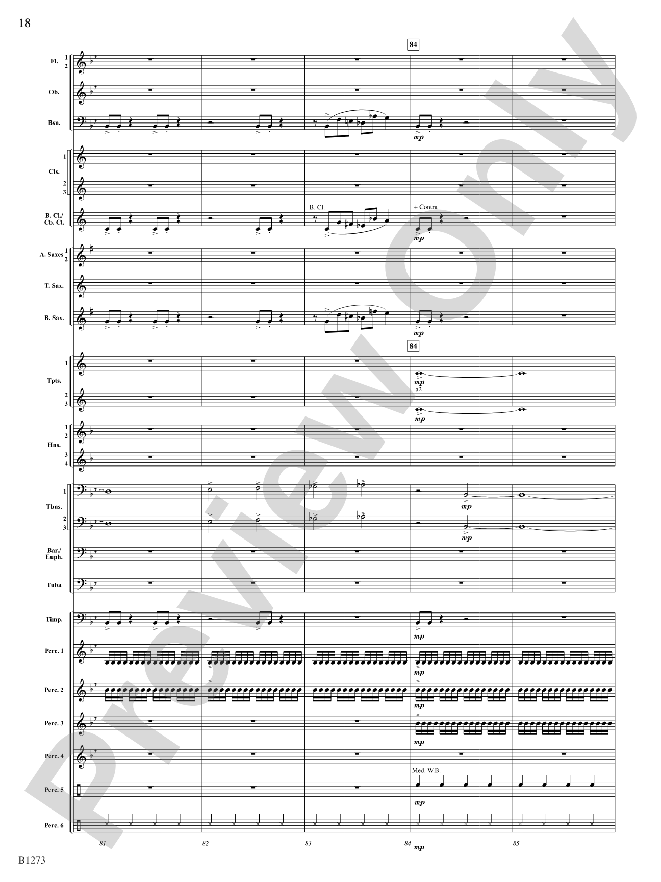 New Dawn: Concert Band Conductor Score & Parts