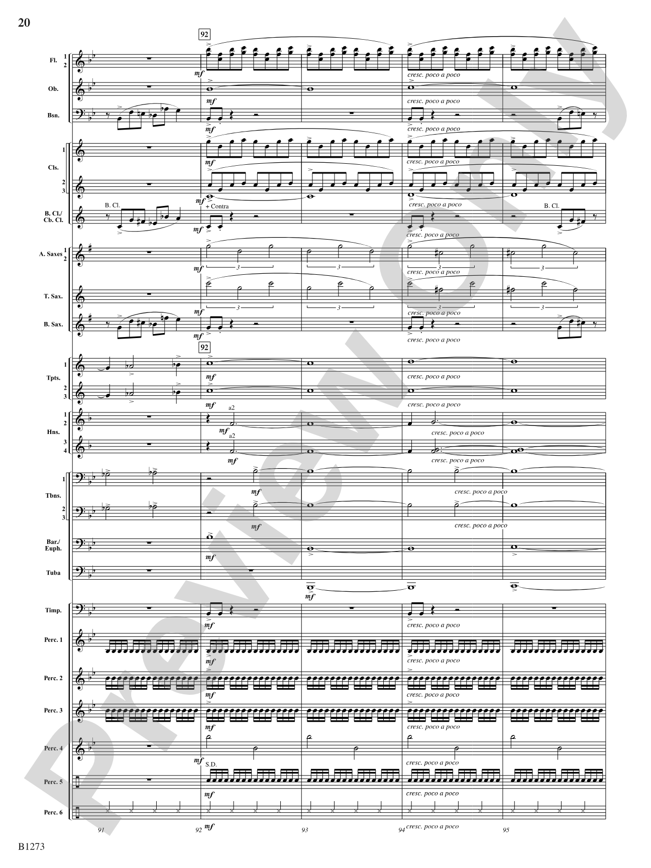 New Dawn: Concert Band Conductor Score & Parts