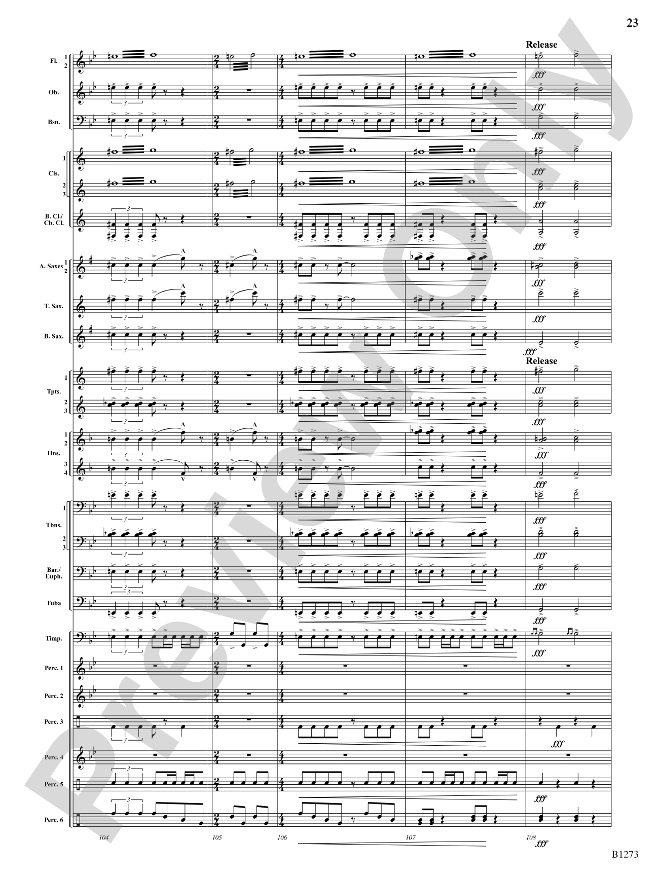 New Dawn: Concert Band Conductor Score & Parts
