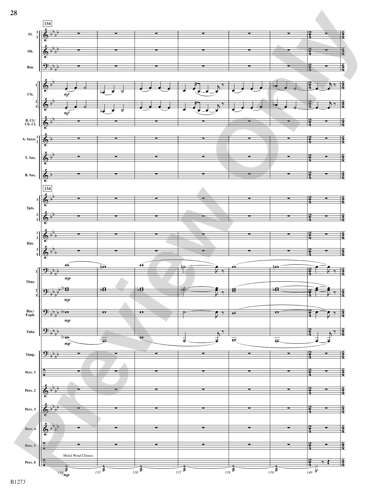 New Dawn: Concert Band Conductor Score & Parts