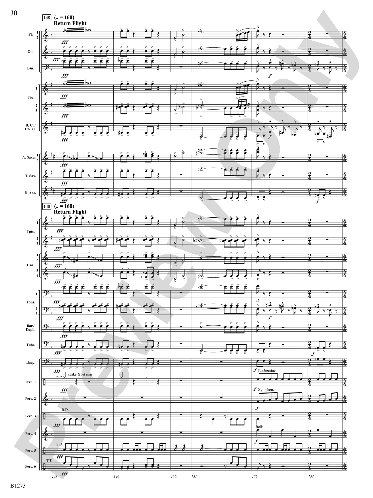 New Dawn: Concert Band Conductor Score & Parts