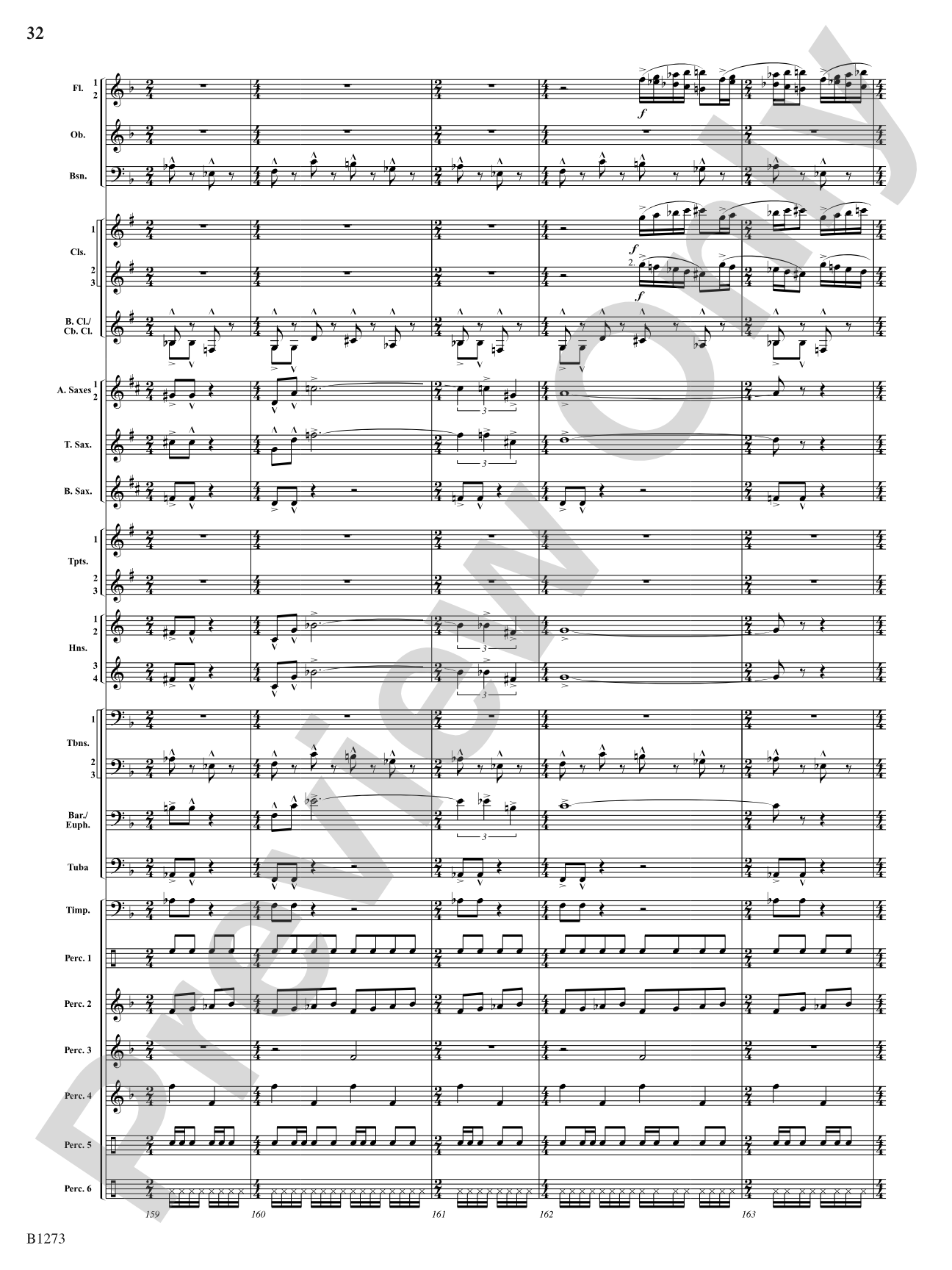 New Dawn: Concert Band Conductor Score & Parts