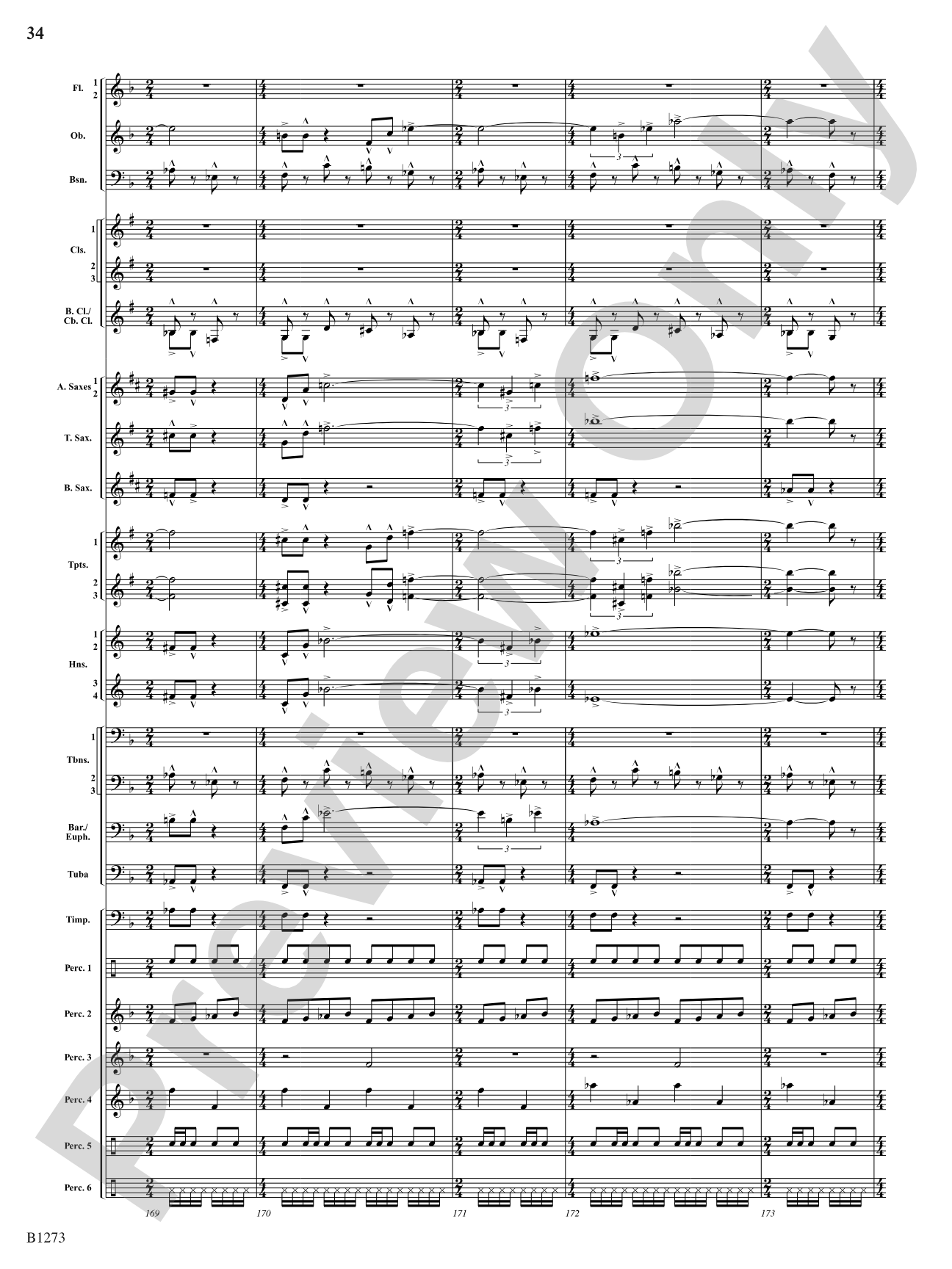 New Dawn: Concert Band Conductor Score & Parts