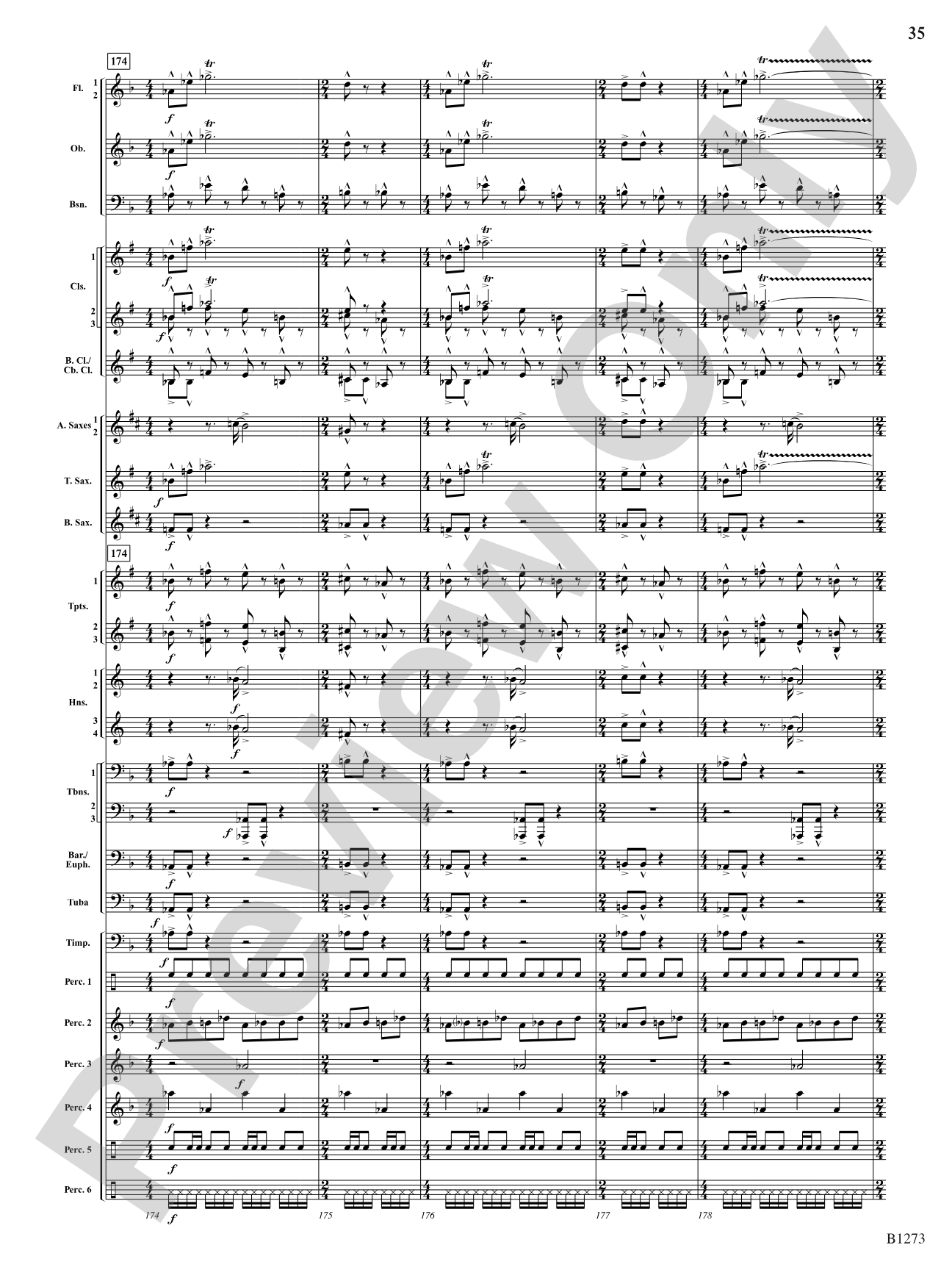 New Dawn: Concert Band Conductor Score & Parts