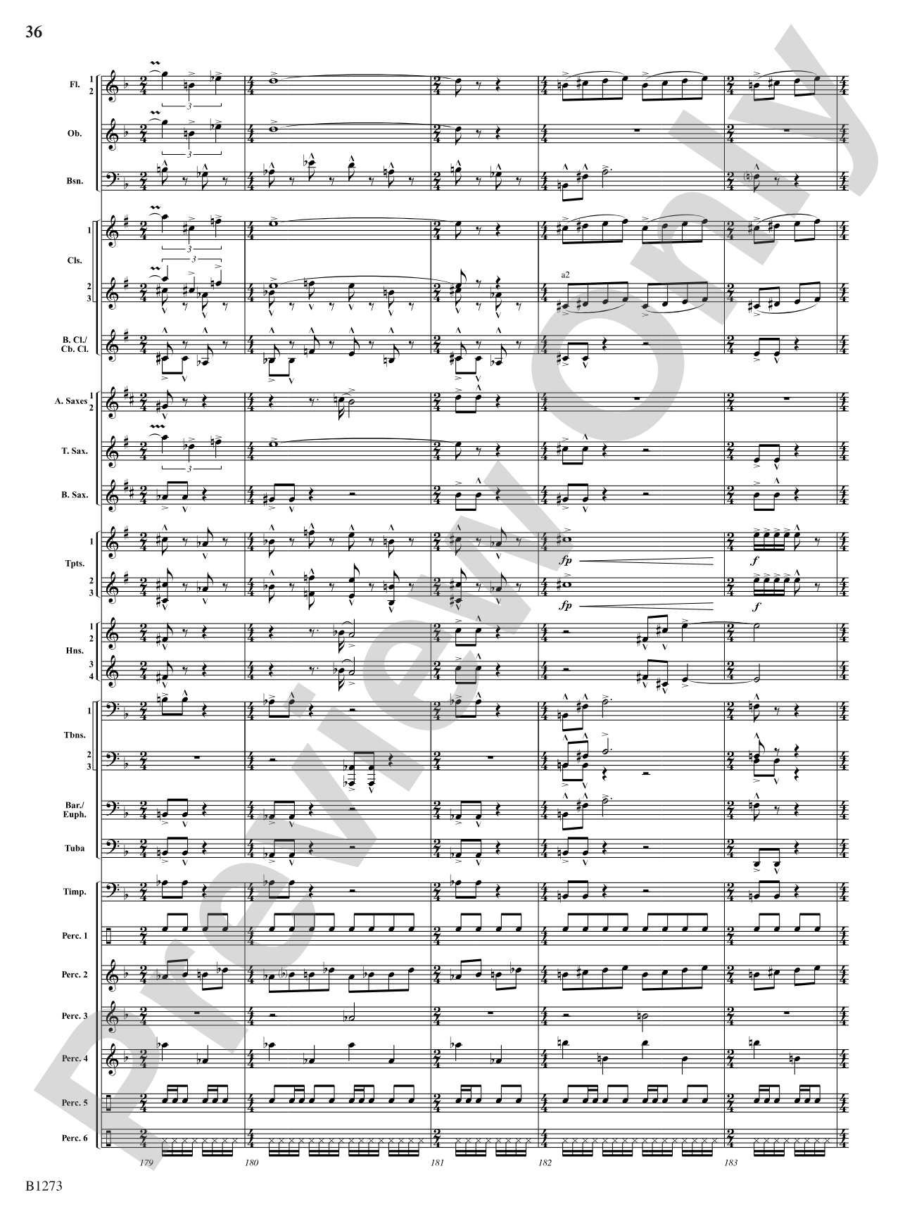 New Dawn: Concert Band Conductor Score & Parts