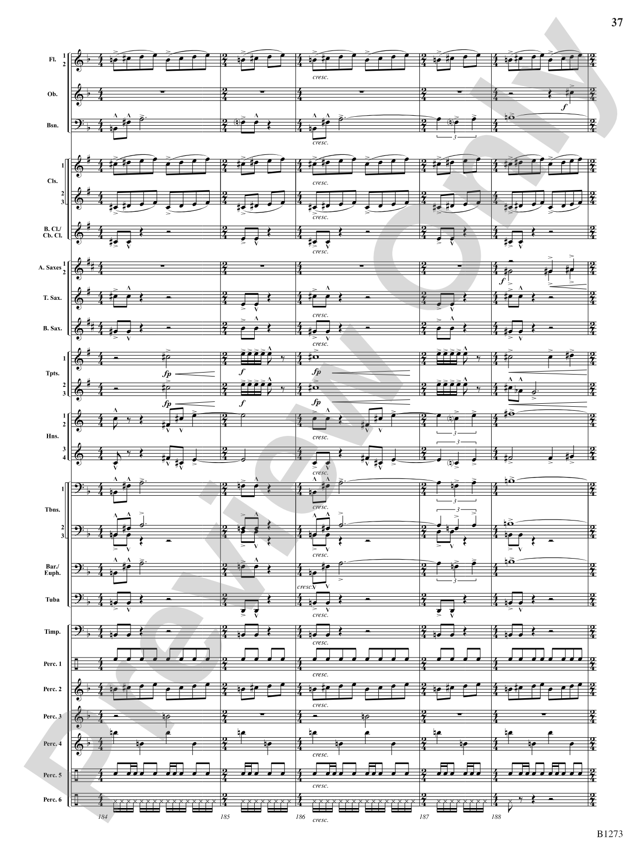 New Dawn: Concert Band Conductor Score & Parts