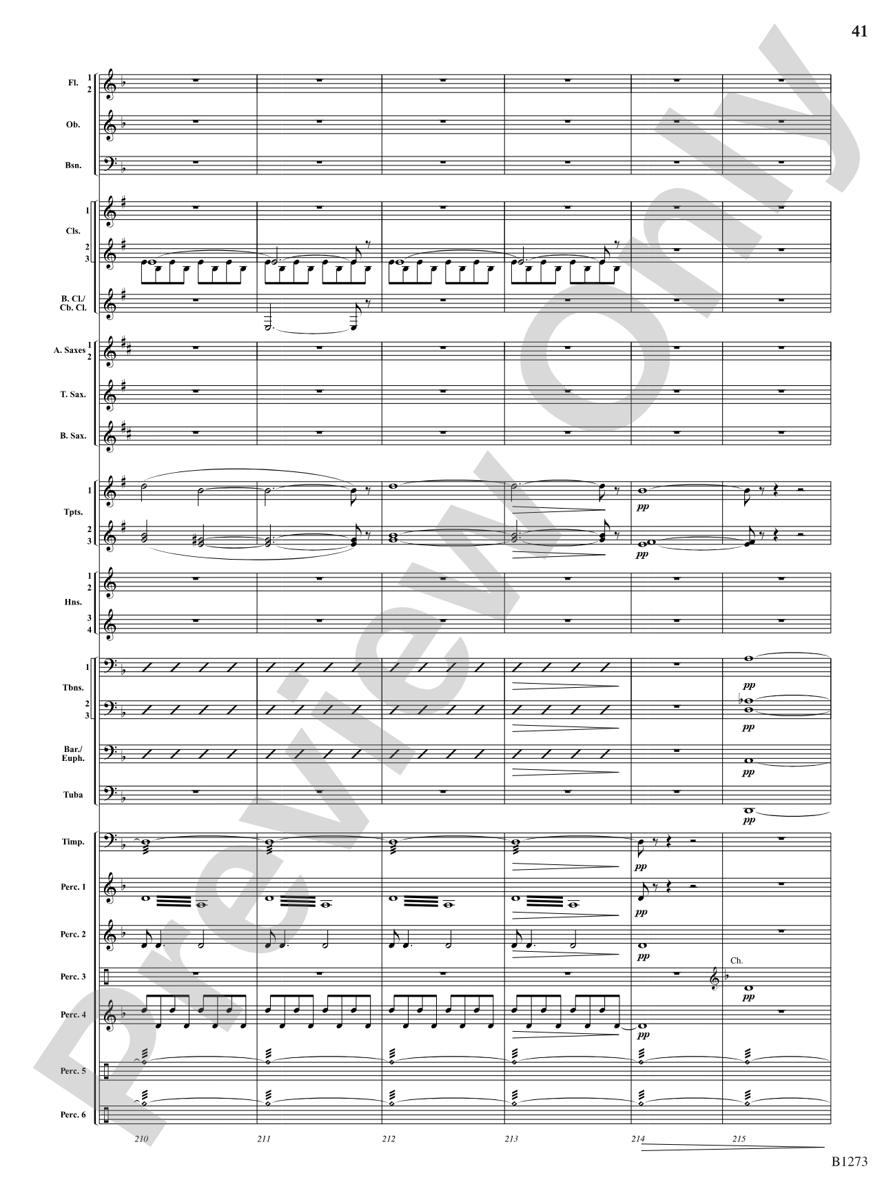 New Dawn: Concert Band Conductor Score & Parts
