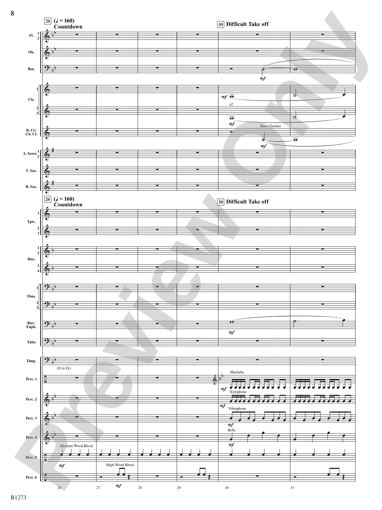 New Dawn: Concert Band Conductor Score & Parts