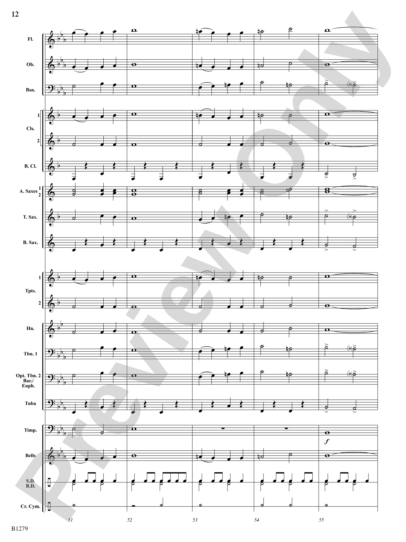 Let the Flag of Freedom Wave: Concert Band Conductor Score & Parts