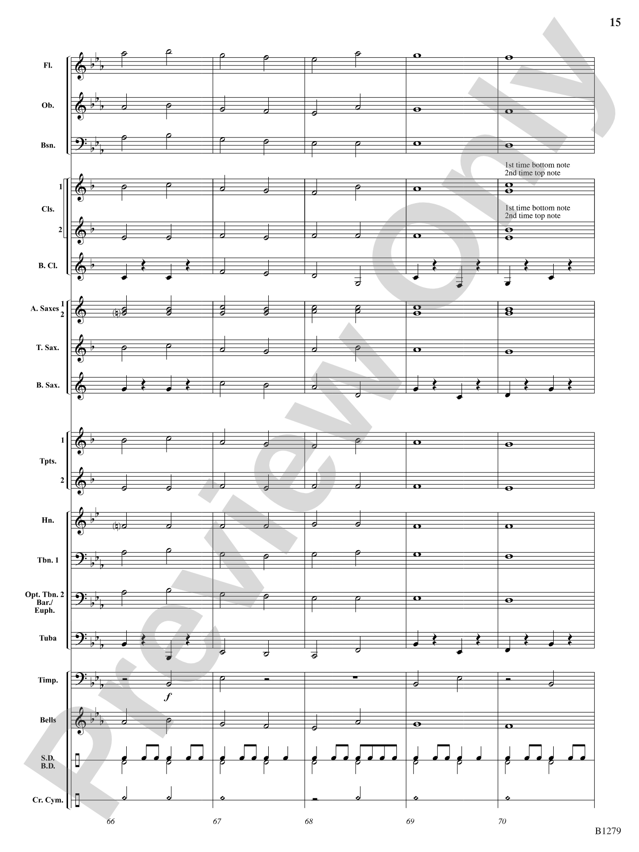 Let the Flag of Freedom Wave: Concert Band Conductor Score & Parts
