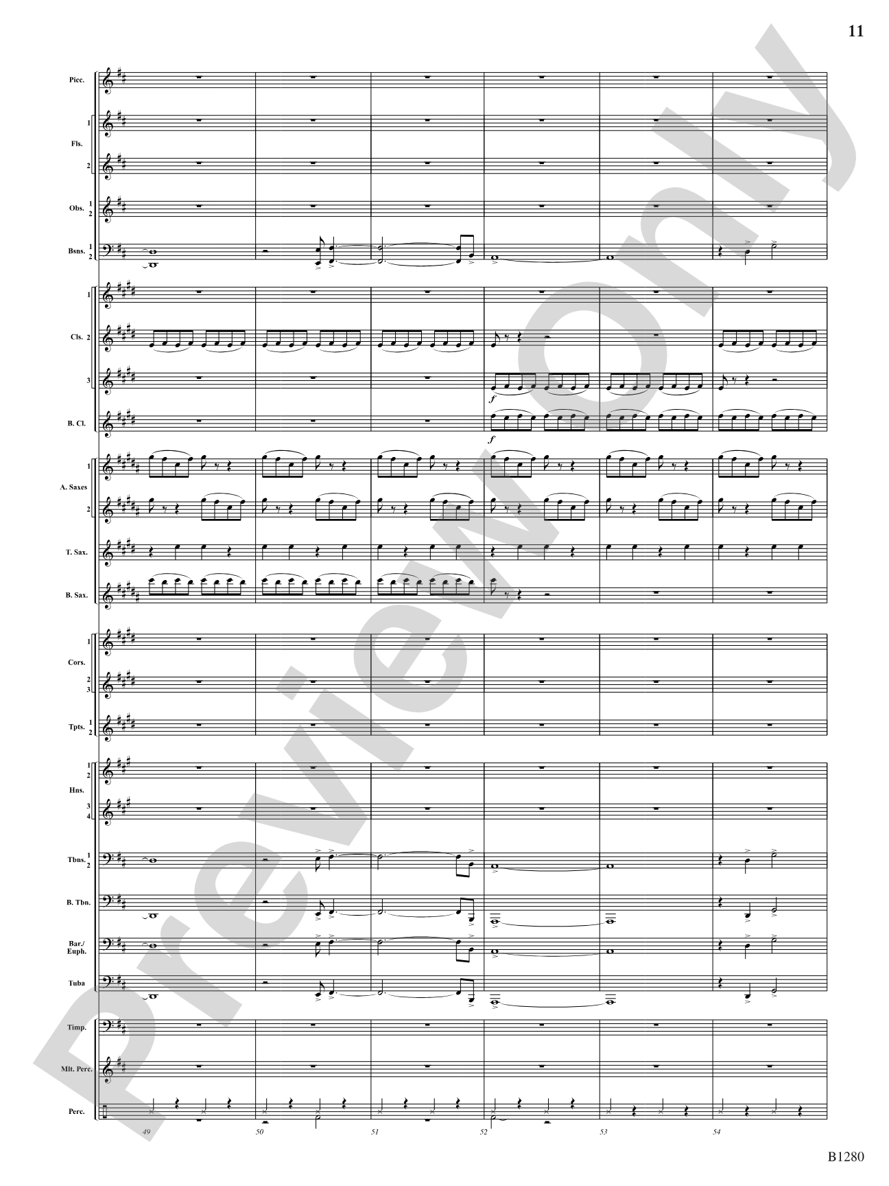 Flight: Concert Band Conductor Score & Parts