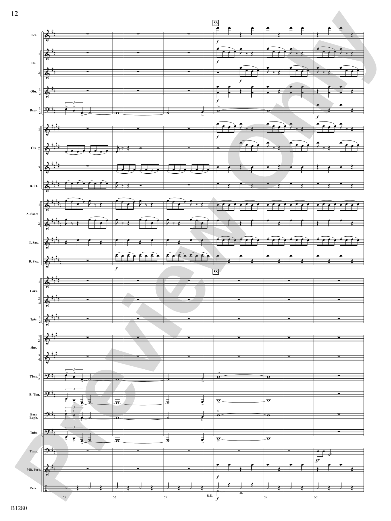 Flight: Concert Band Conductor Score & Parts