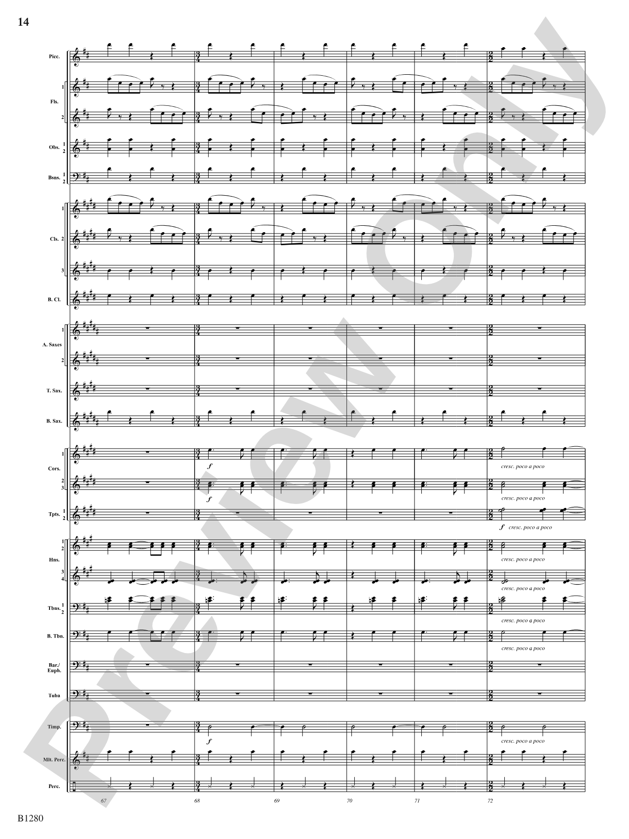 Flight: Concert Band Conductor Score & Parts