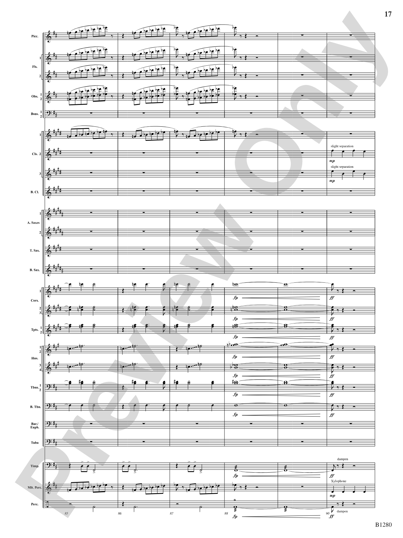 Flight: Concert Band Conductor Score & Parts