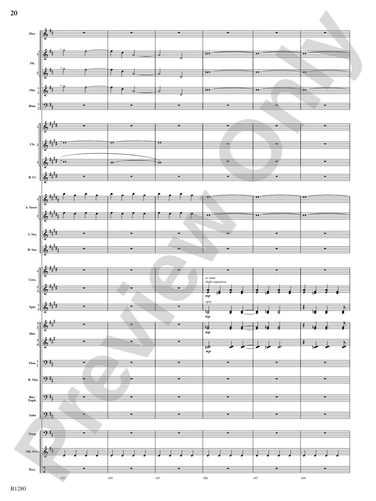Flight: Concert Band Conductor Score & Parts