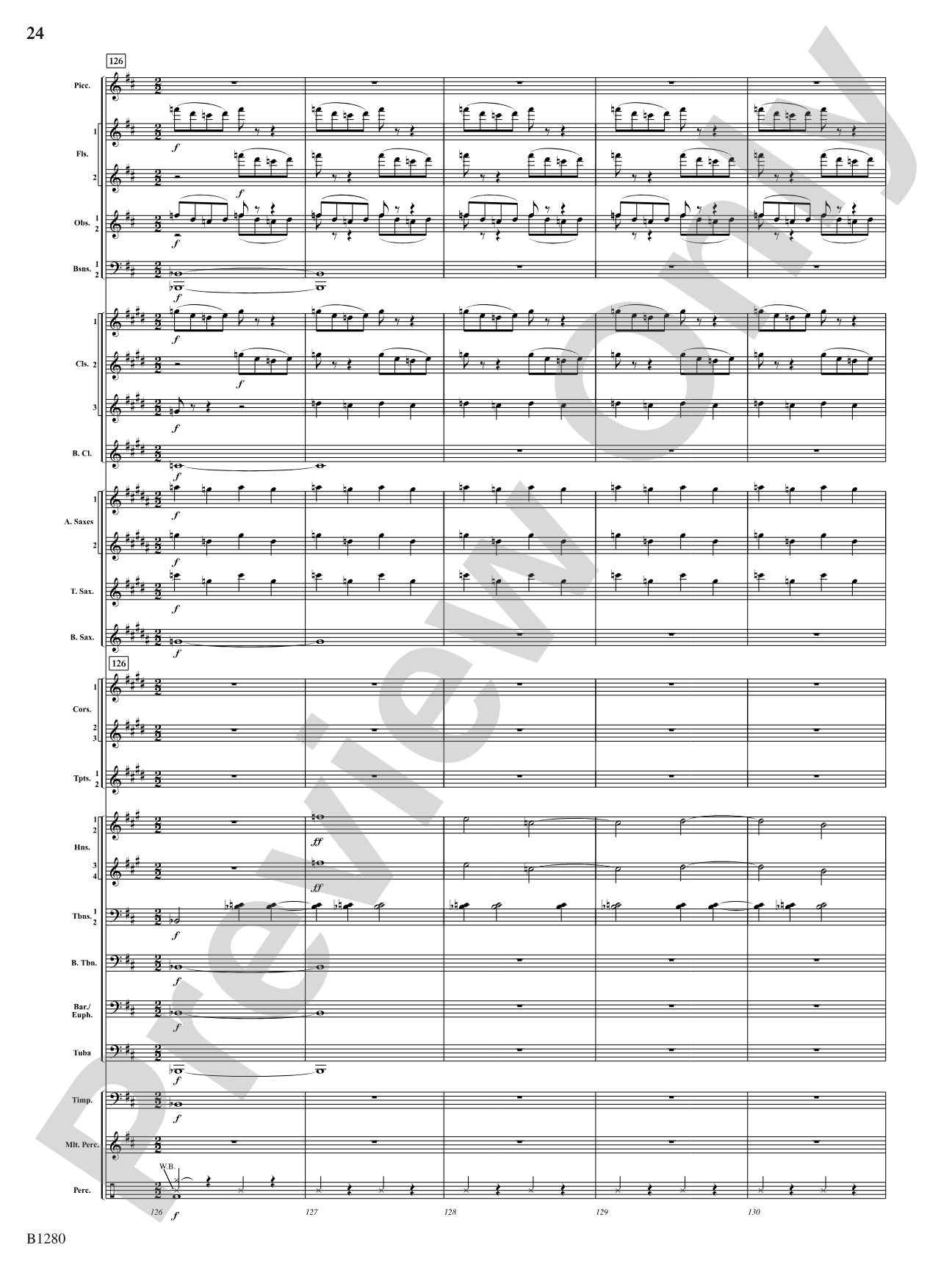 Flight: Concert Band Conductor Score & Parts