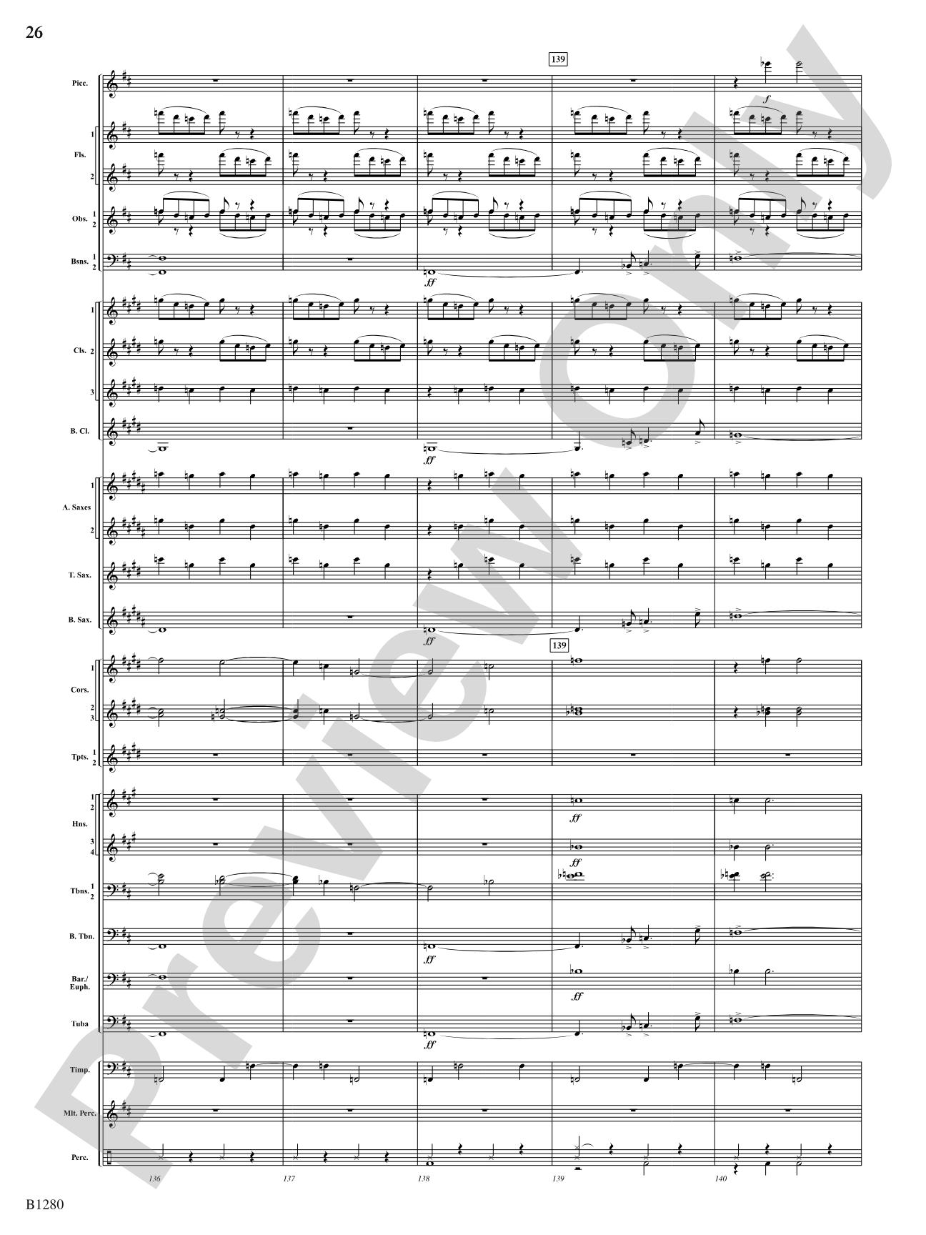 Flight: Concert Band Conductor Score & Parts