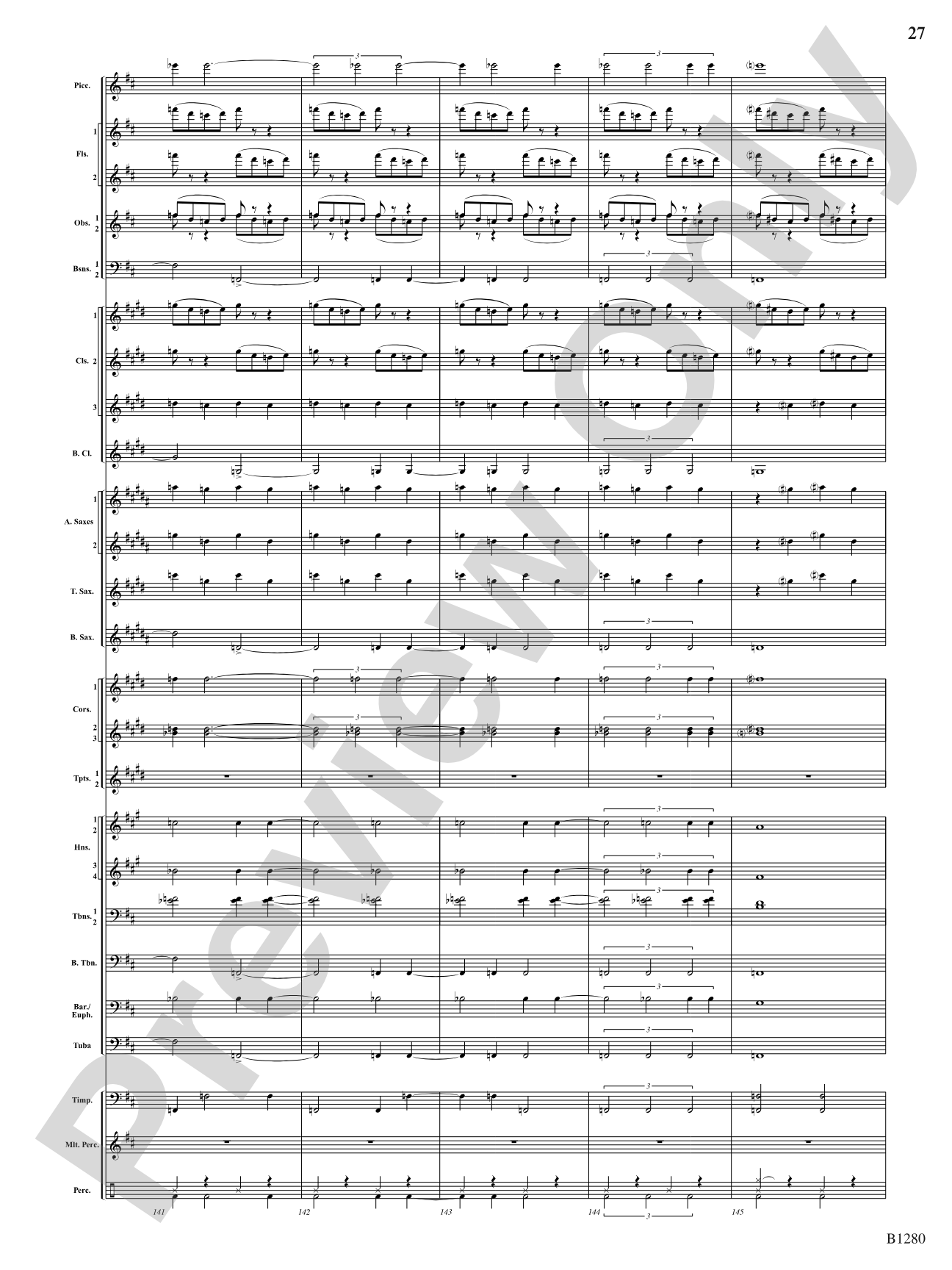 Flight: Concert Band Conductor Score & Parts