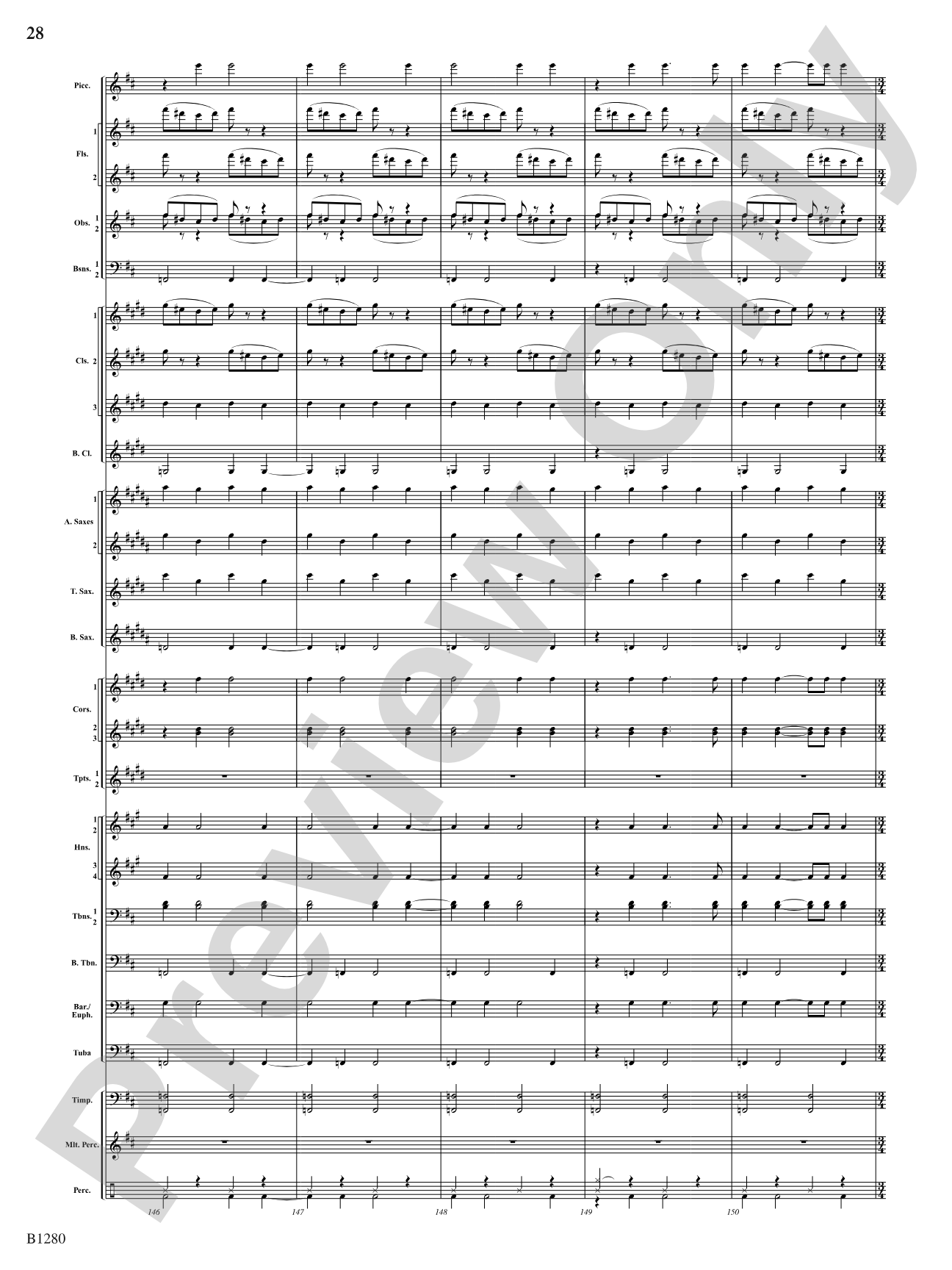 Flight: Concert Band Conductor Score & Parts