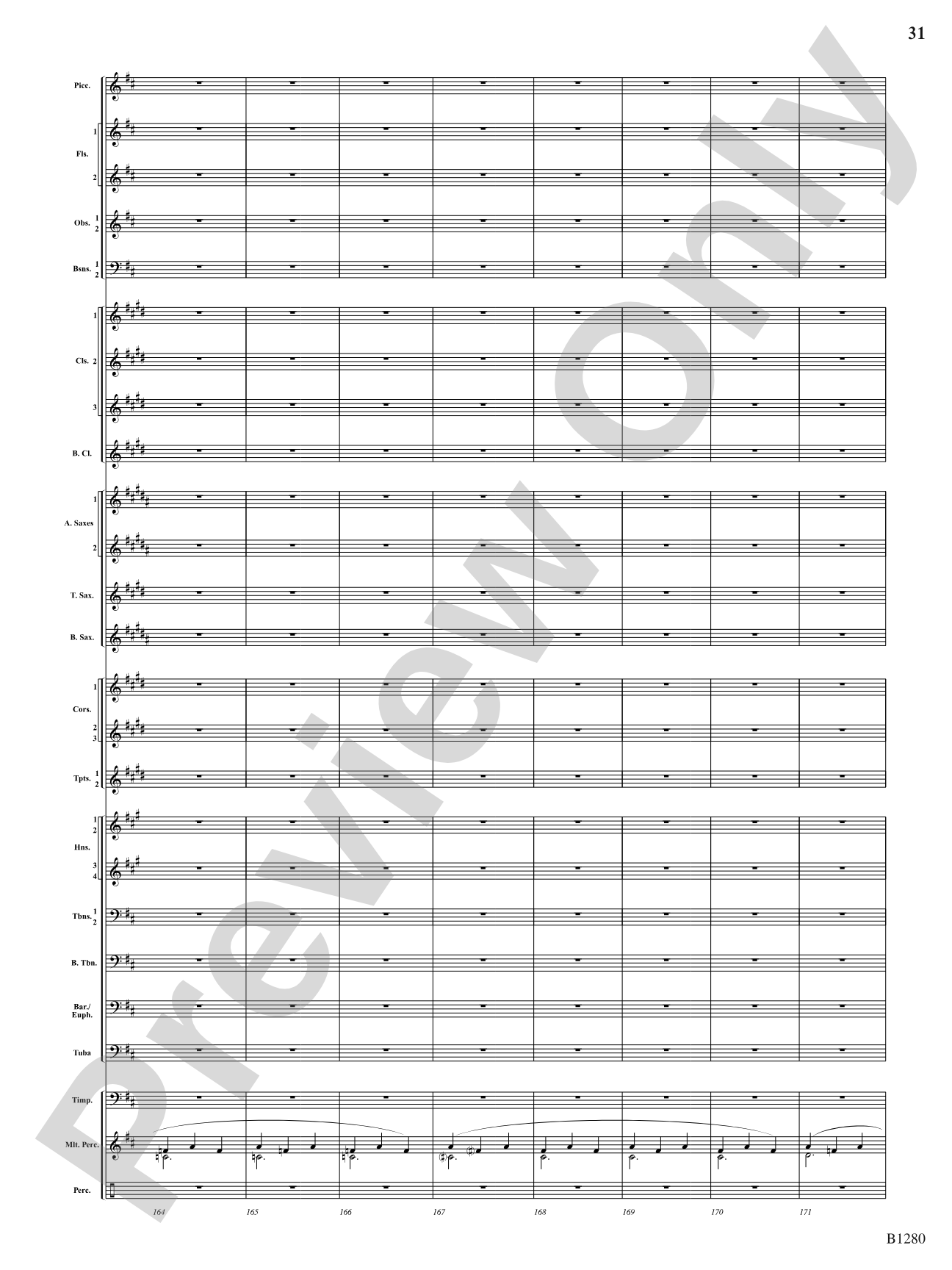Flight: Concert Band Conductor Score & Parts