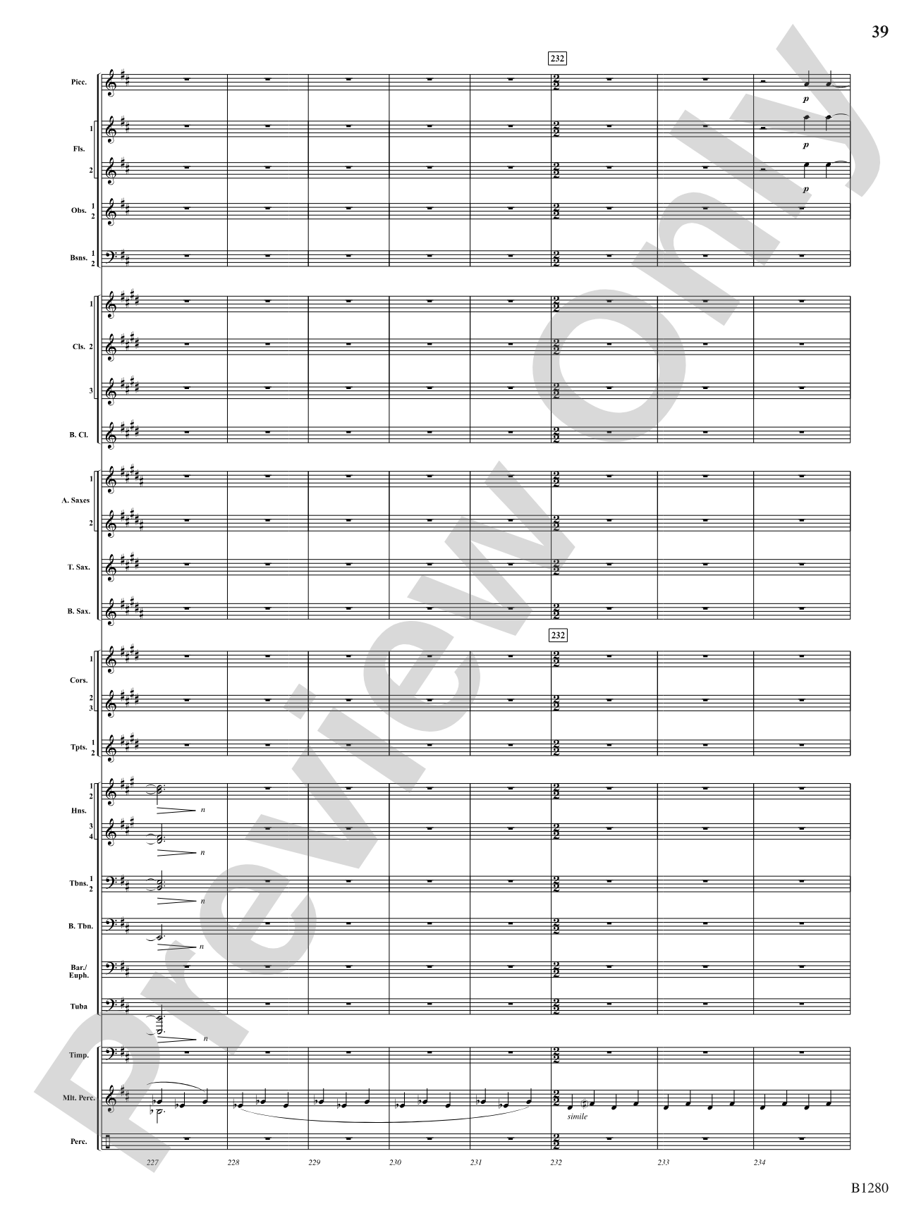 Flight: Concert Band Conductor Score & Parts