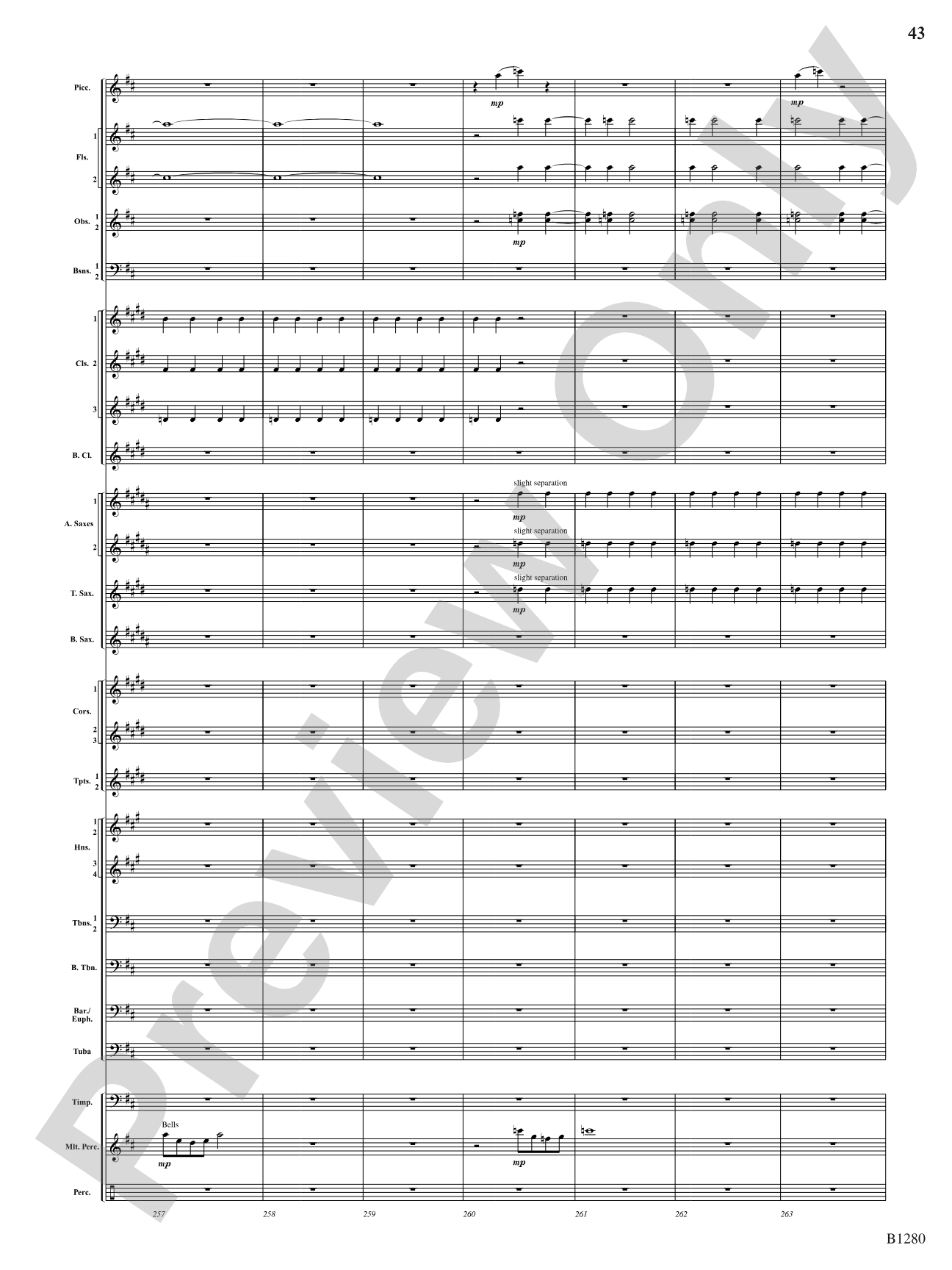 Flight: Concert Band Conductor Score & Parts