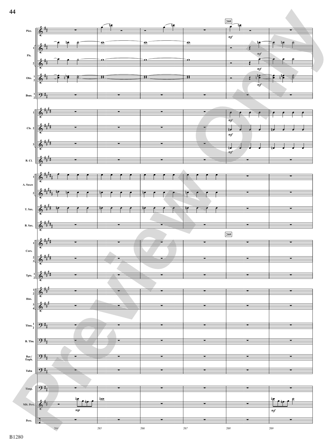 Flight: Concert Band Conductor Score & Parts